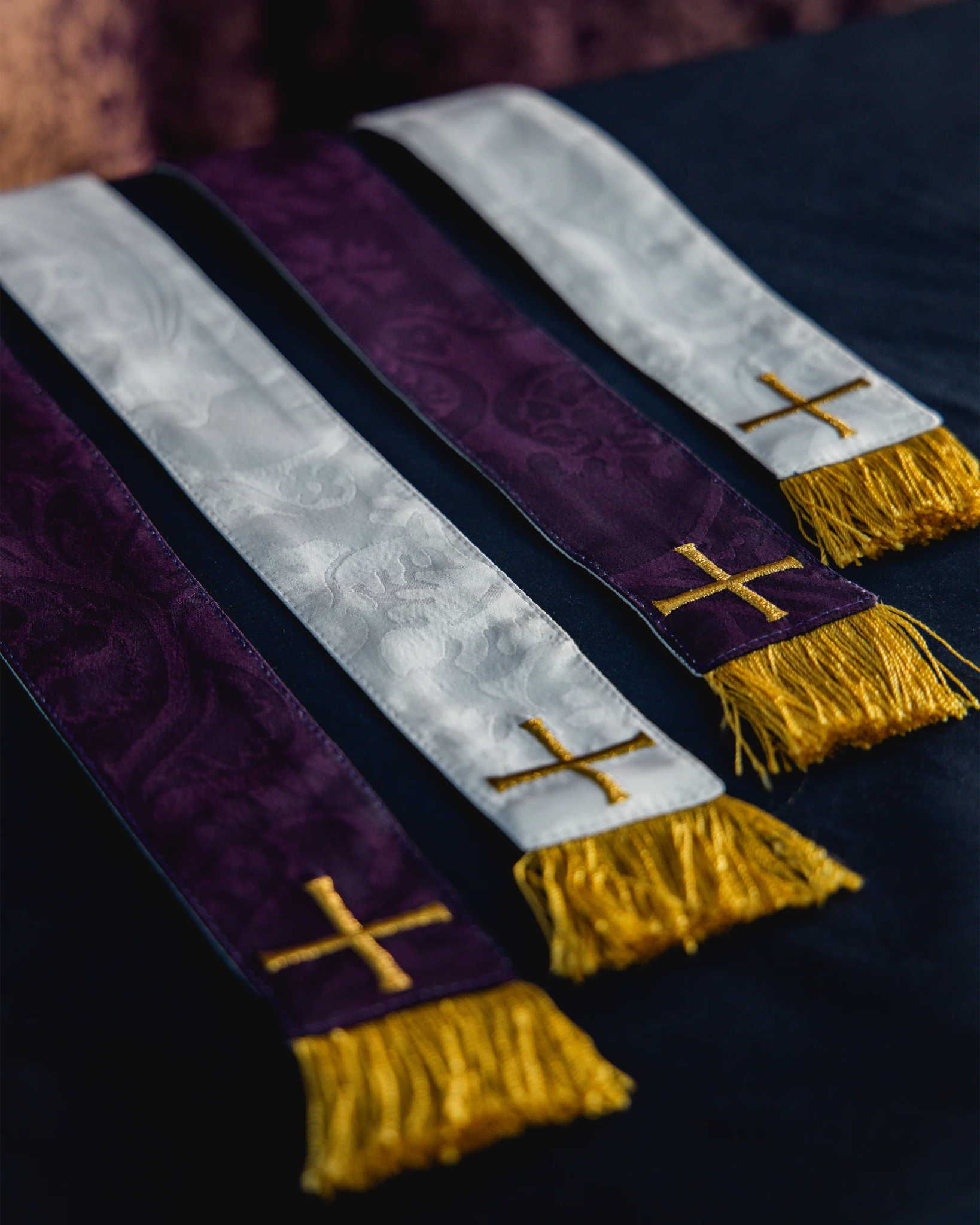Reversible Sick Call Stole | Travel Stole | Confessional stole