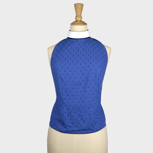 Women's Blue 'Orelia' Vest Stock - Watts & Co.