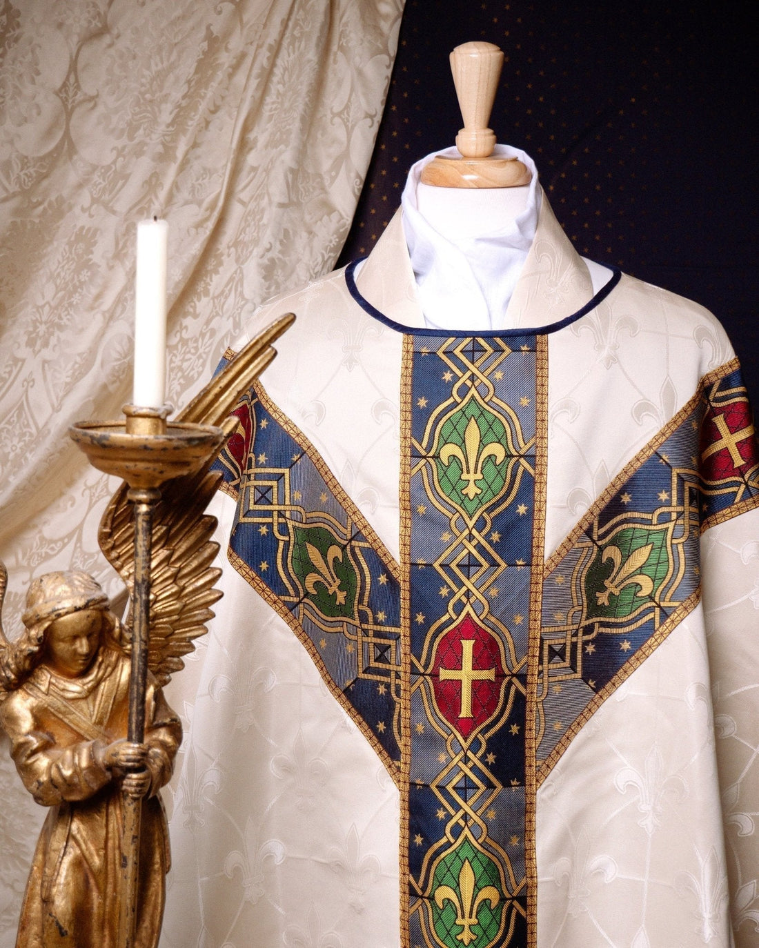 Light Made Manifest: A New Vestment Range Inspired by Sainte-Chapelle - Watts & Co.