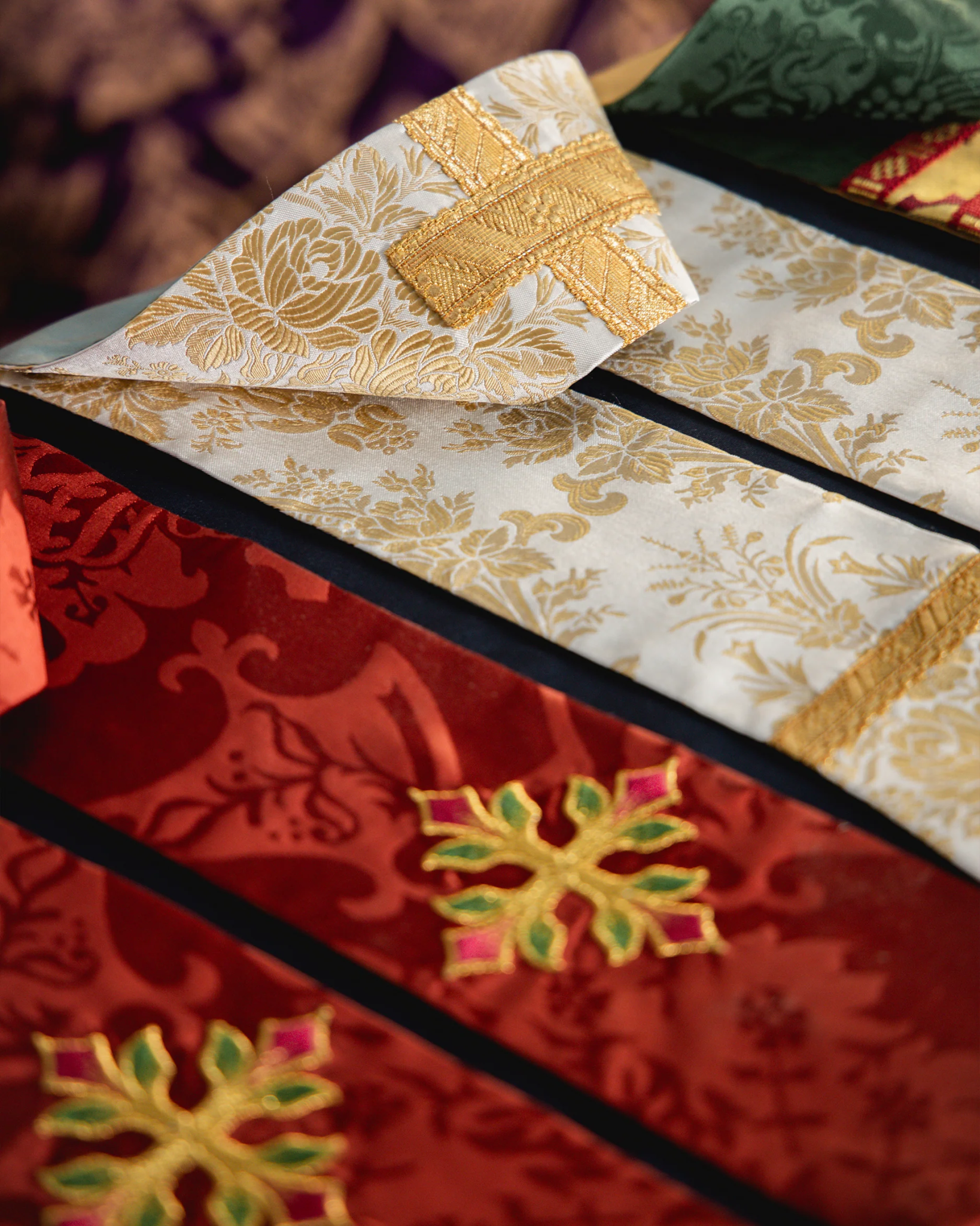 Bespoke Stole Samples - Watts & Co.