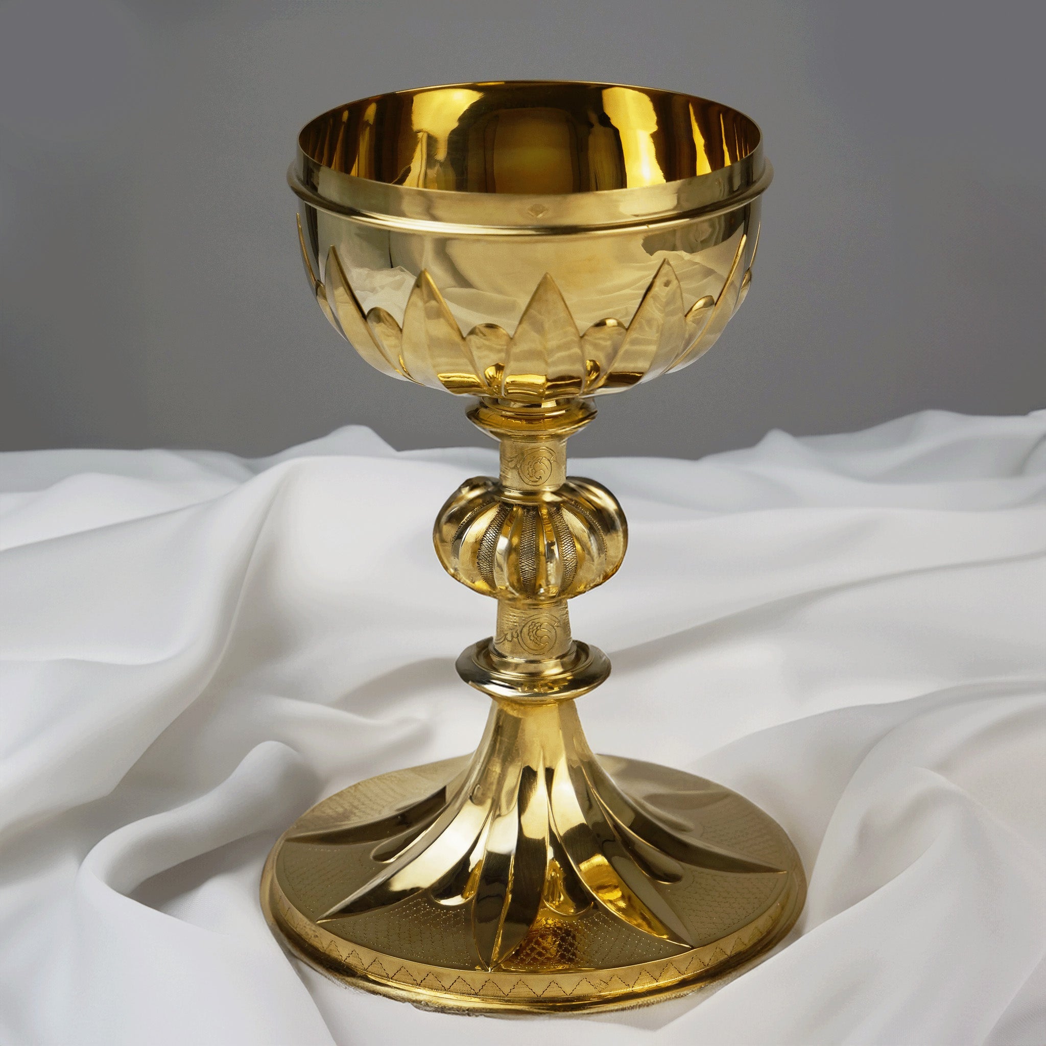 19th Century French Silver-gilt Ciborium - Watts & Co.