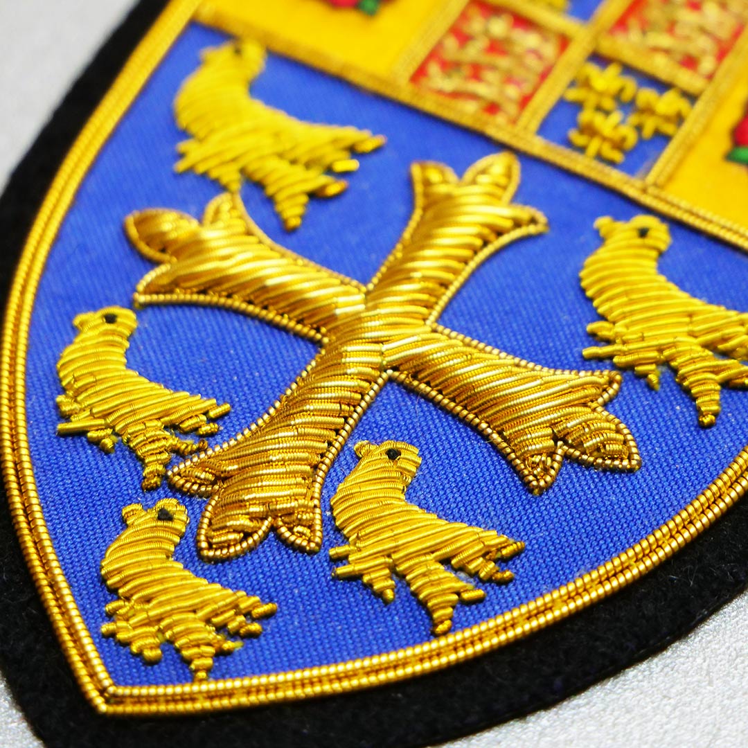 Embroidered badges sales