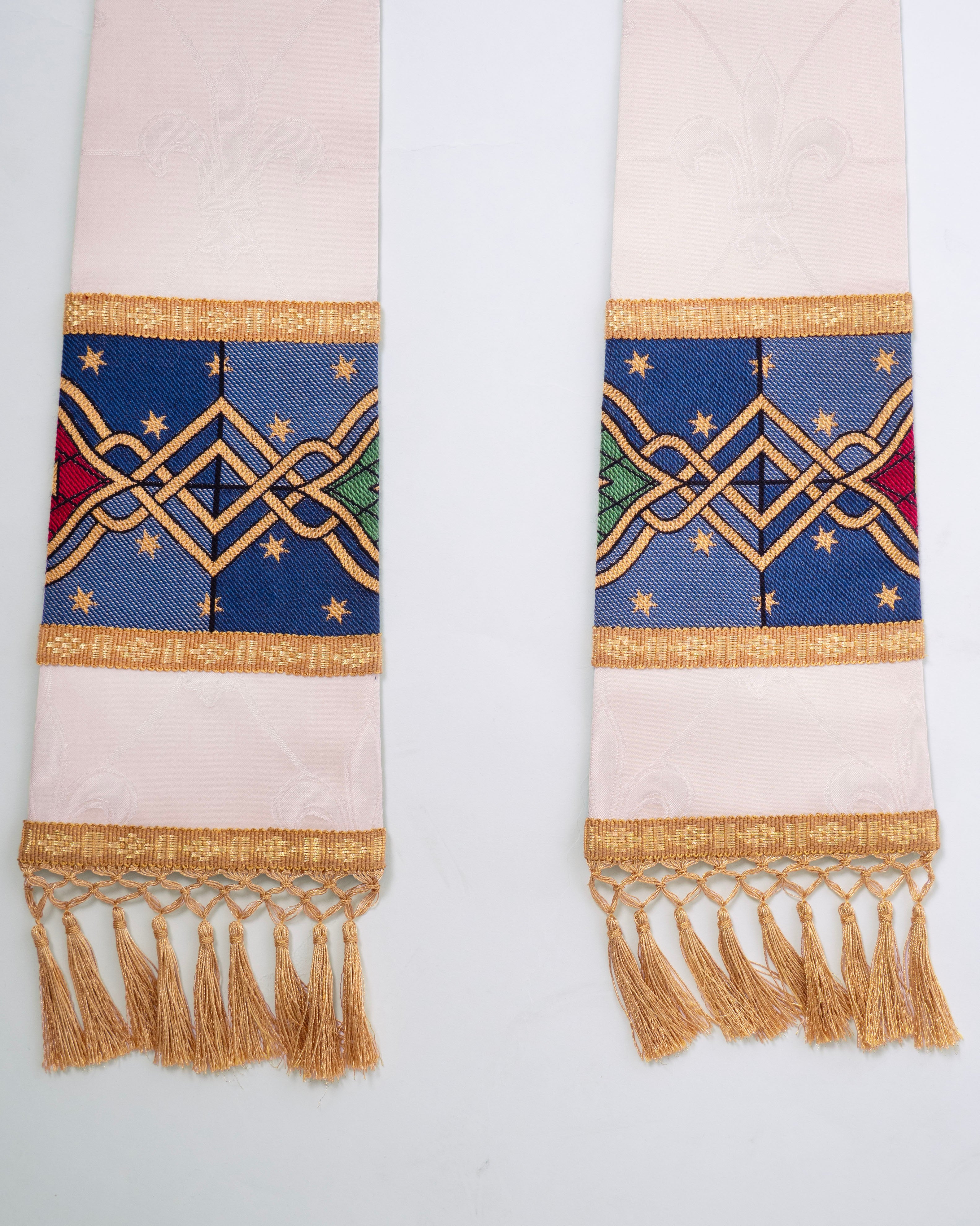 Minster Cope in Cream 'Sainte-Chapelle' with Hand-embroidered Hood