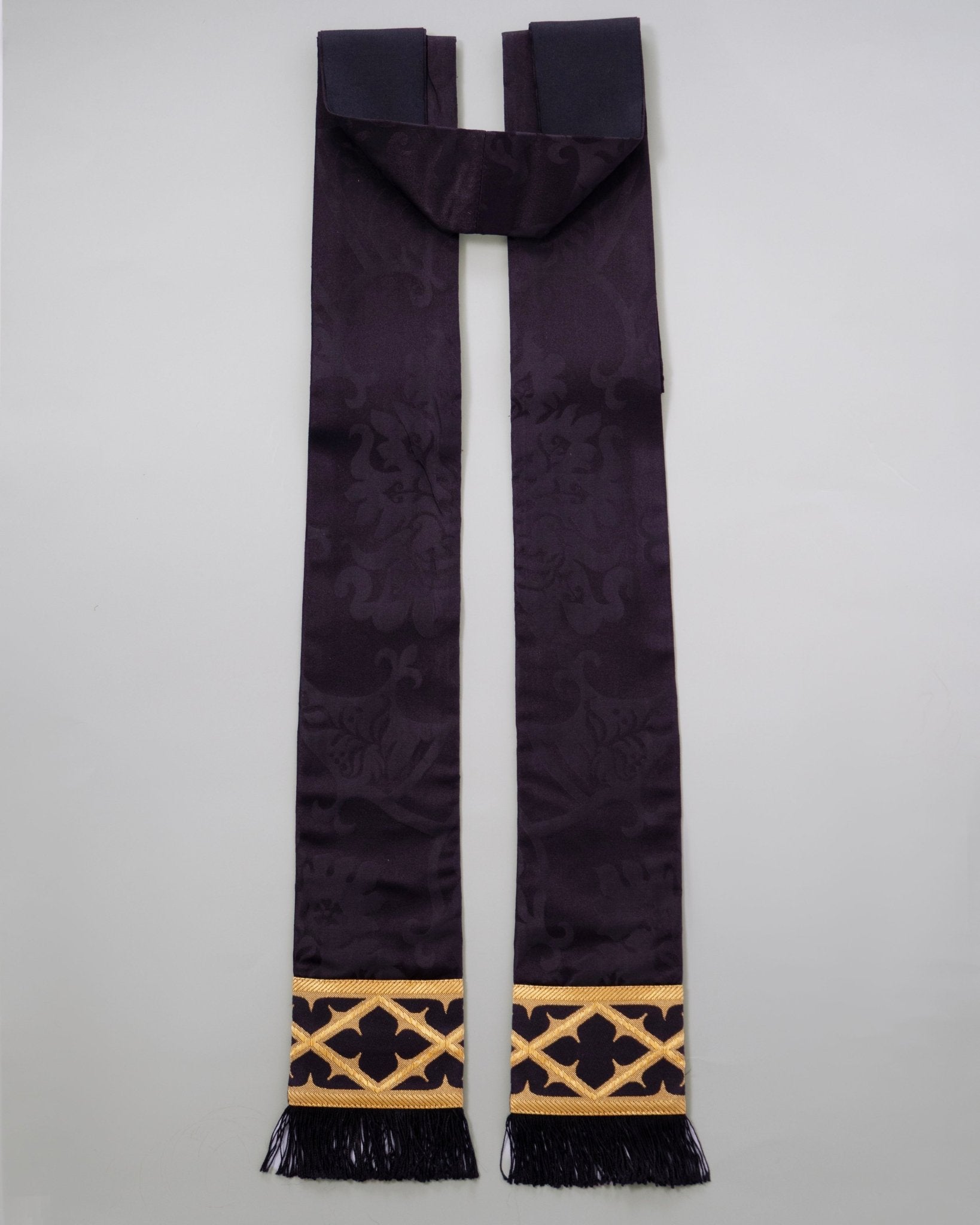 Black Requiem Stole - Watts & Co.
