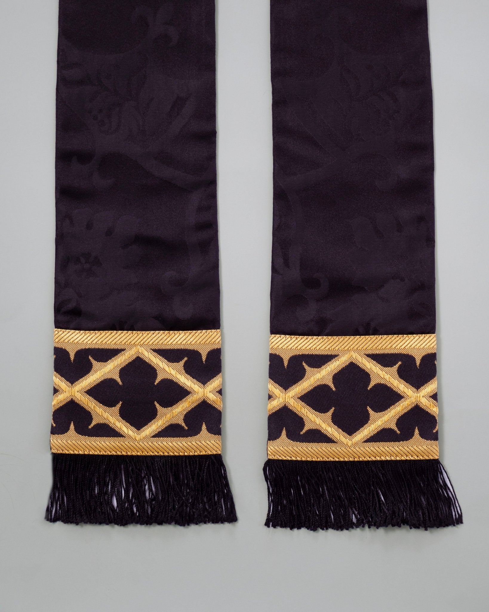 Black Requiem Stole - Watts & Co.