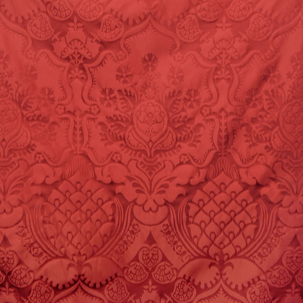 Comper Cathedral Silk Damask - Sarum Red - Watts & Co.