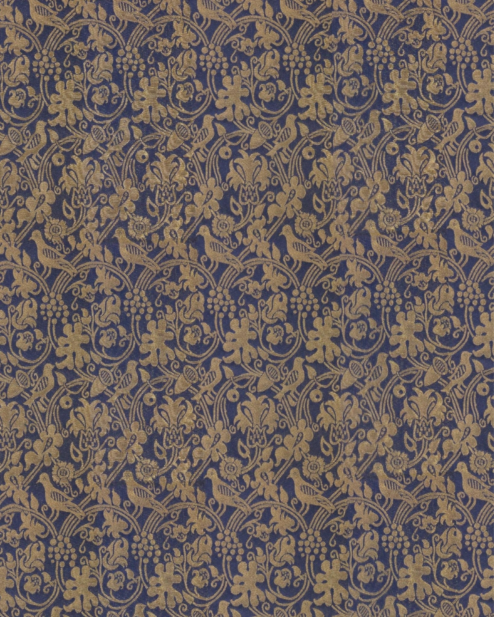 Hilliard Silk & Gilt Damask - Watts & Co.