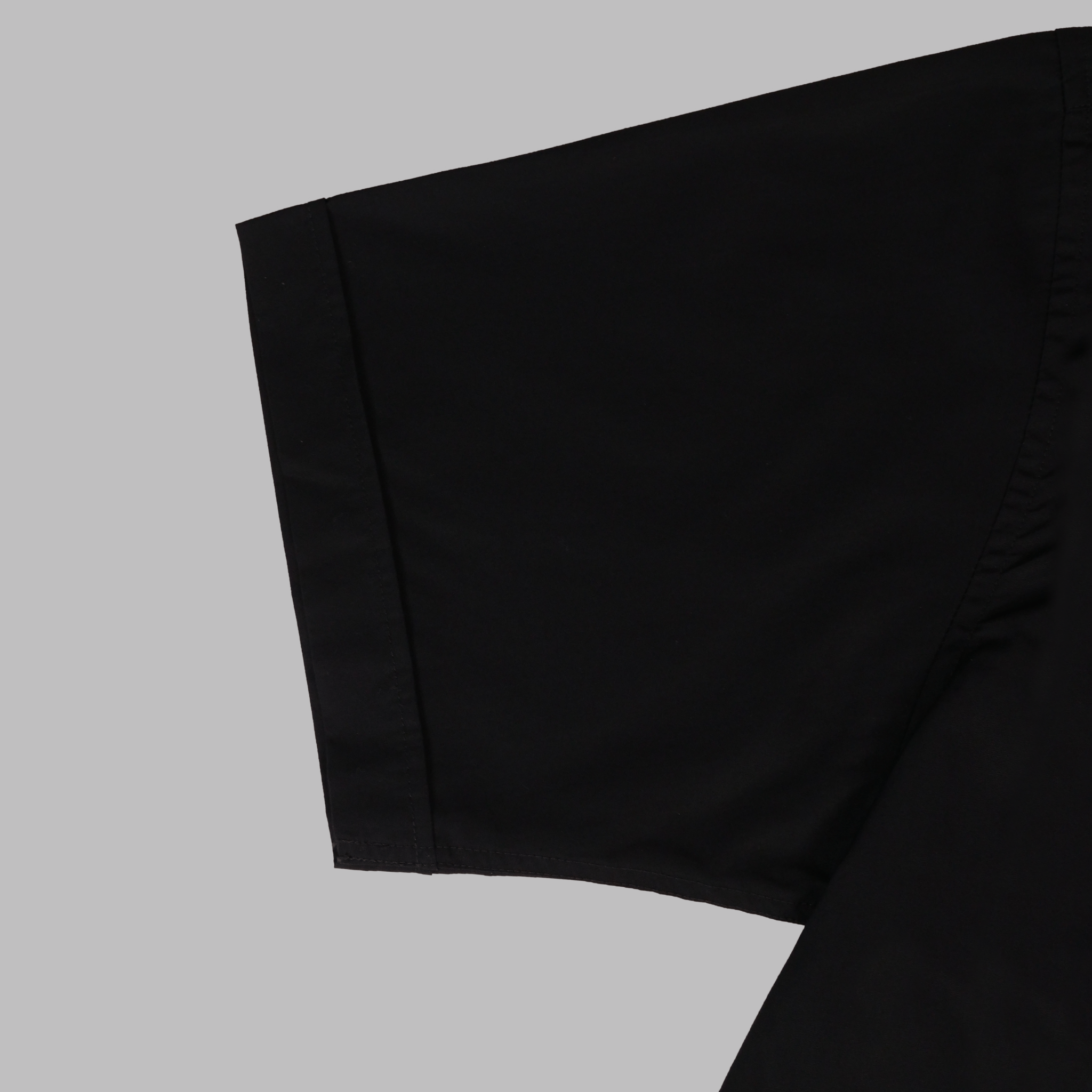 Men's Tunic Collar Short Sleeve Clergy Shirt - Black - Watts & Co.