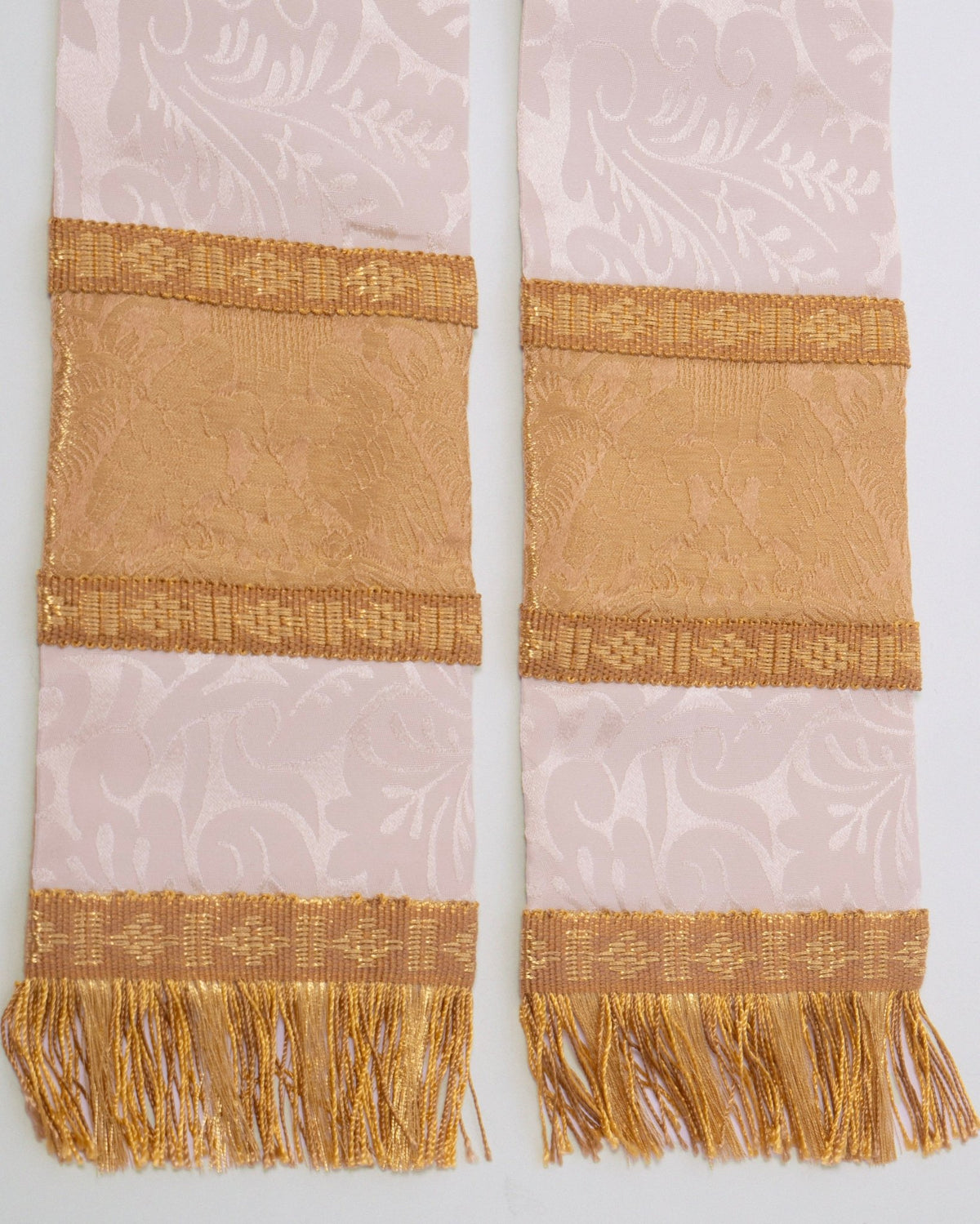 Portsmouth Style Cope in Cream 'Holbein' with 'Stag' Orphreys - Watts & Co.