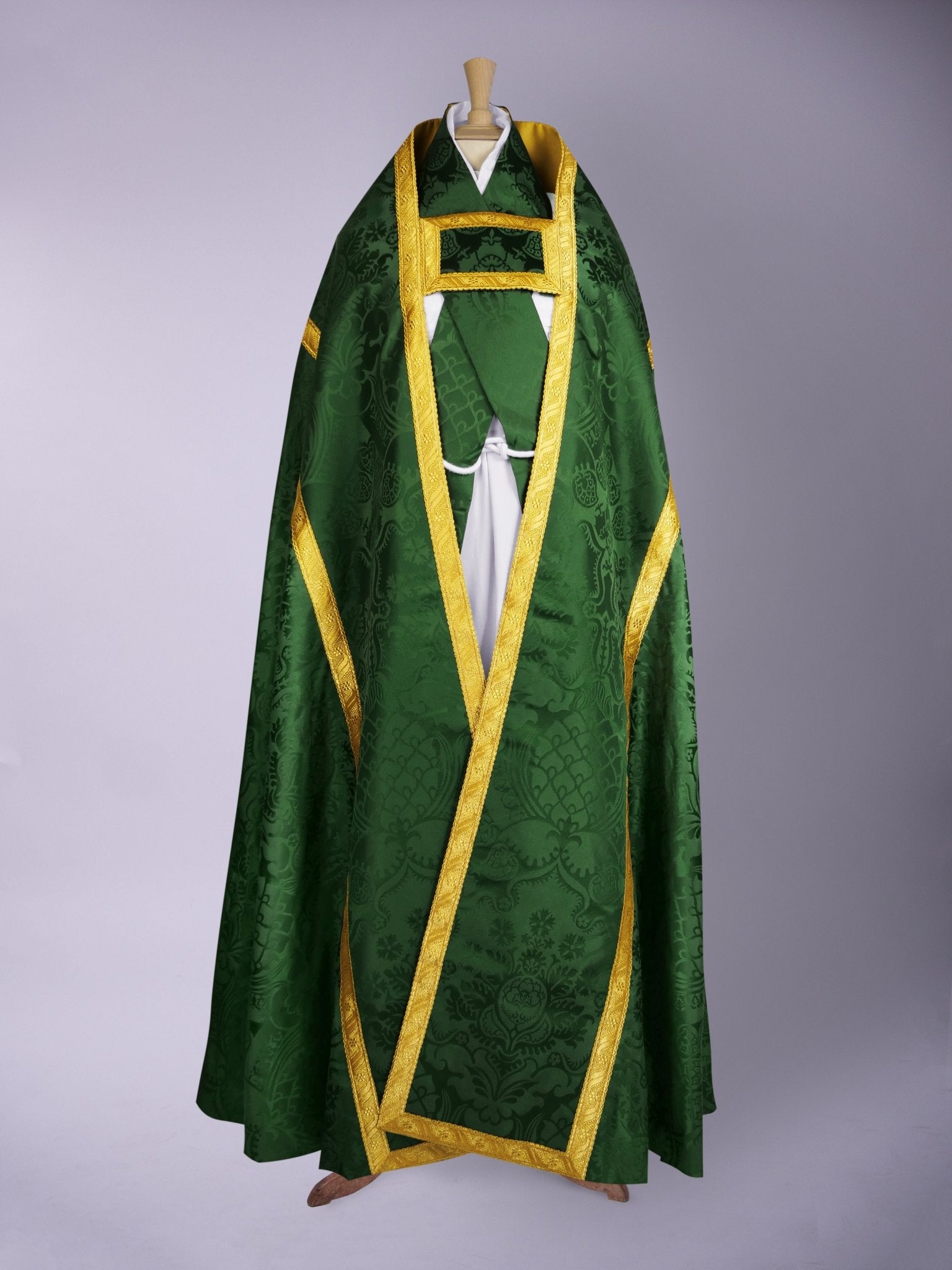 Spanish Cope in Green 'Comper Cathedral' - Watts & Co.