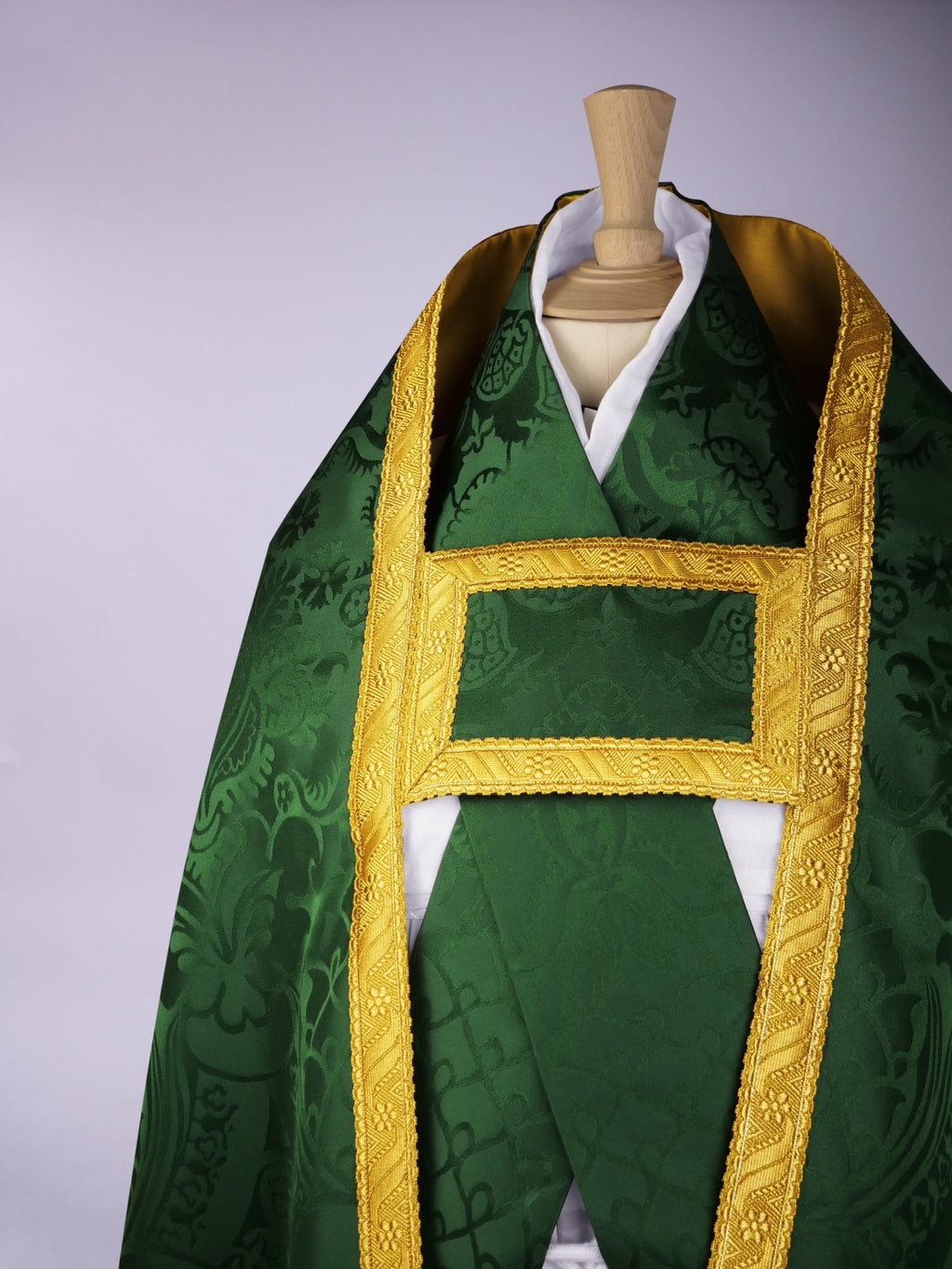 Spanish Cope in Green 'Comper Cathedral' - Watts & Co.