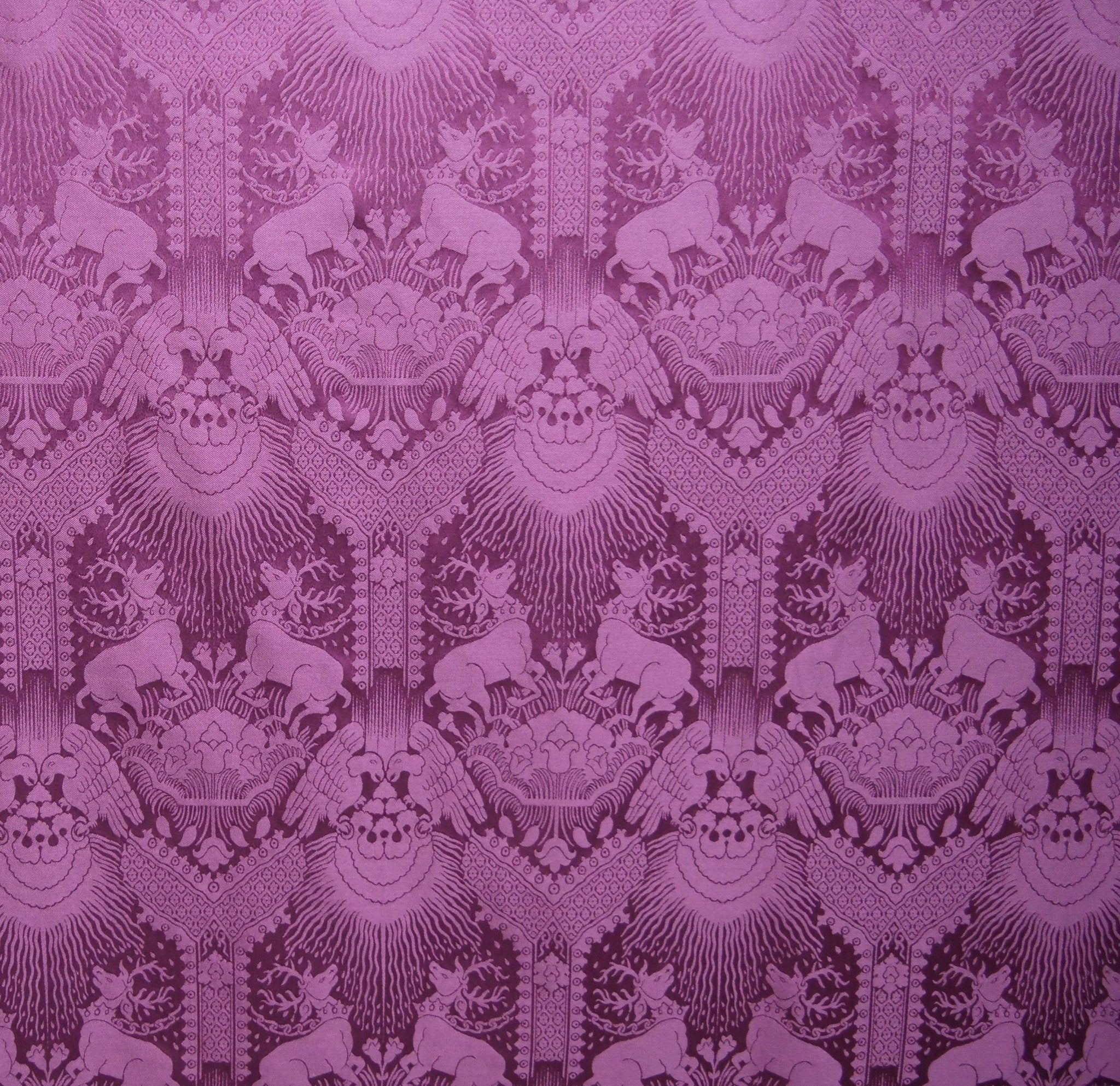 Stag Silk Damask