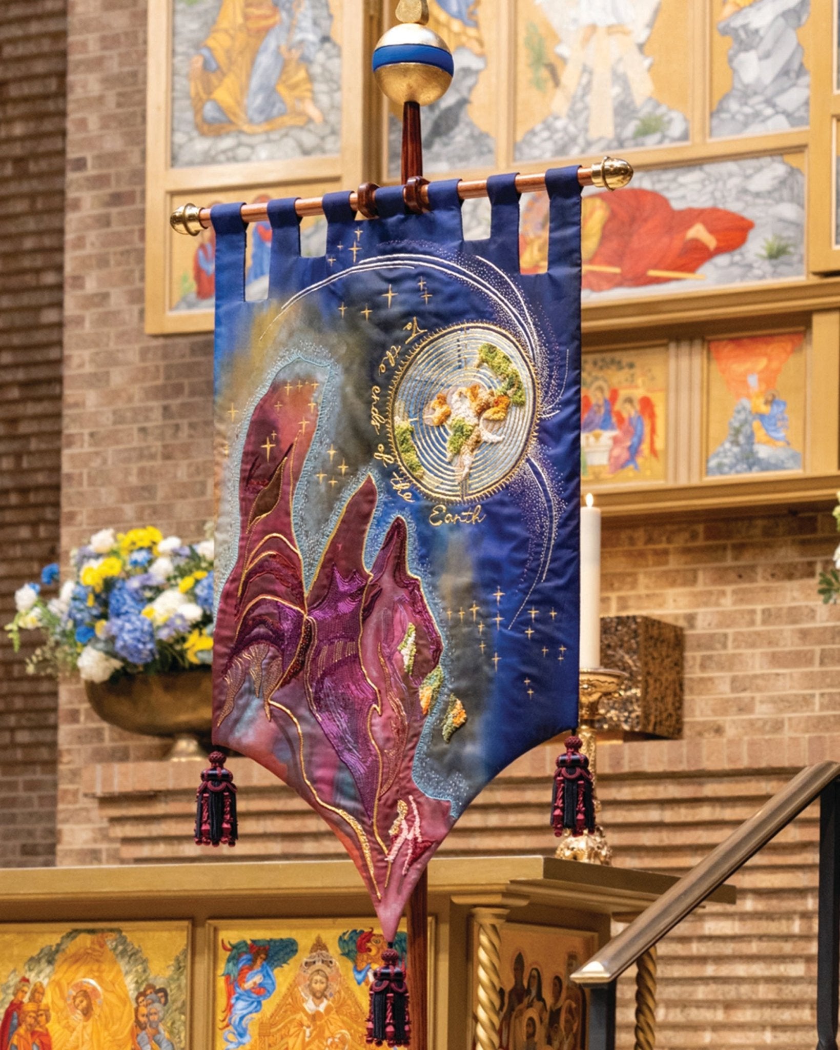 Transfiguration Banner – 'To the Ends of the Earth' - Watts & Co.
