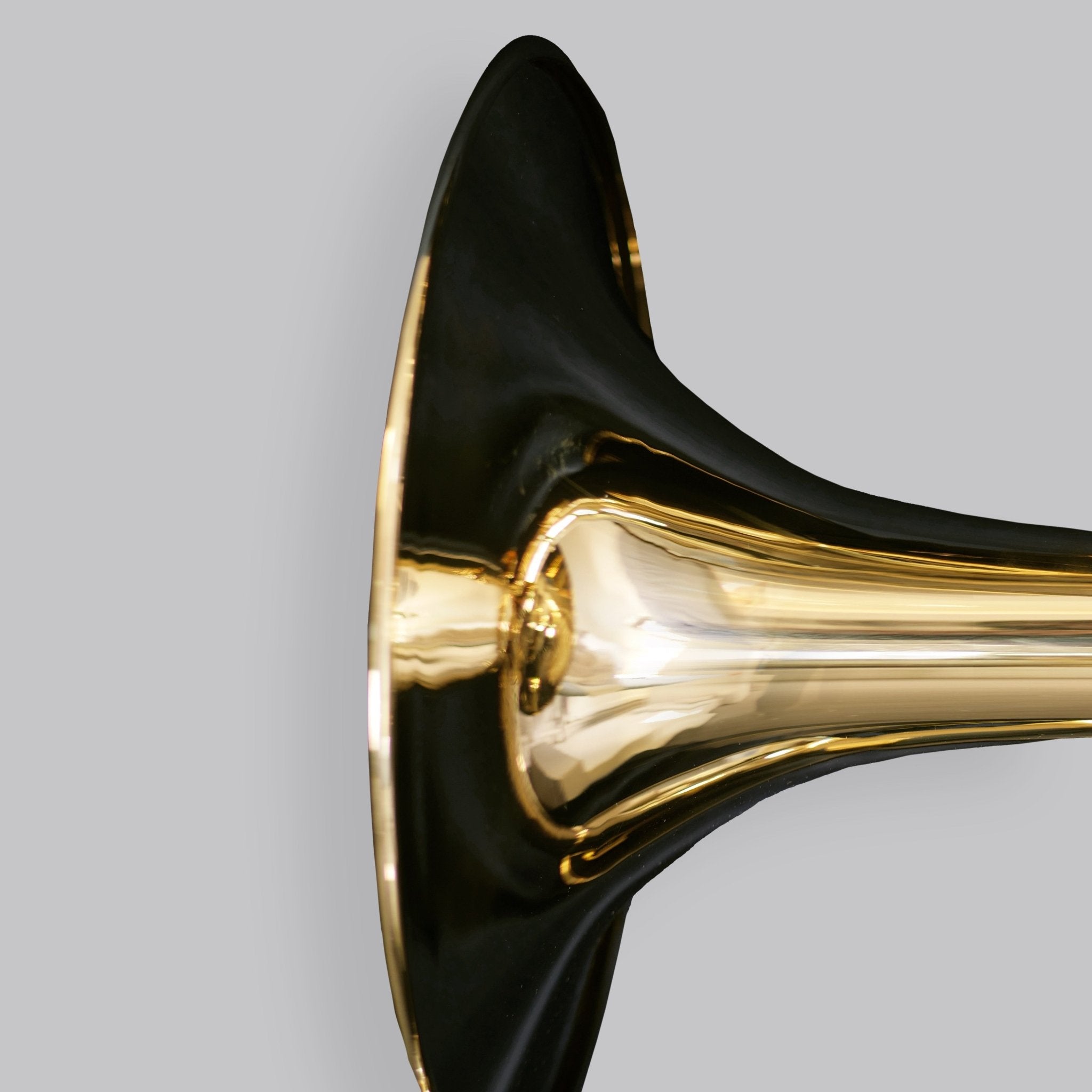 Trumpet style Processional Cross (Gold, Silver, and Brass) - Watts & Co.