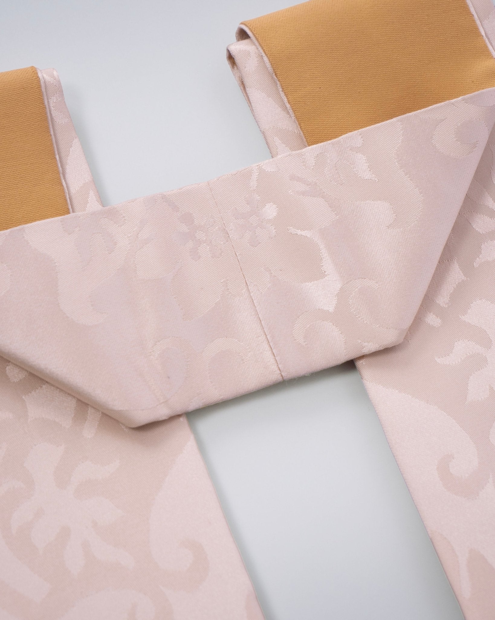 Tufton Stole in Cream 'Gothic' with Comper Rose/Gilt 'Bellini' Orphreys - Watts & Co.