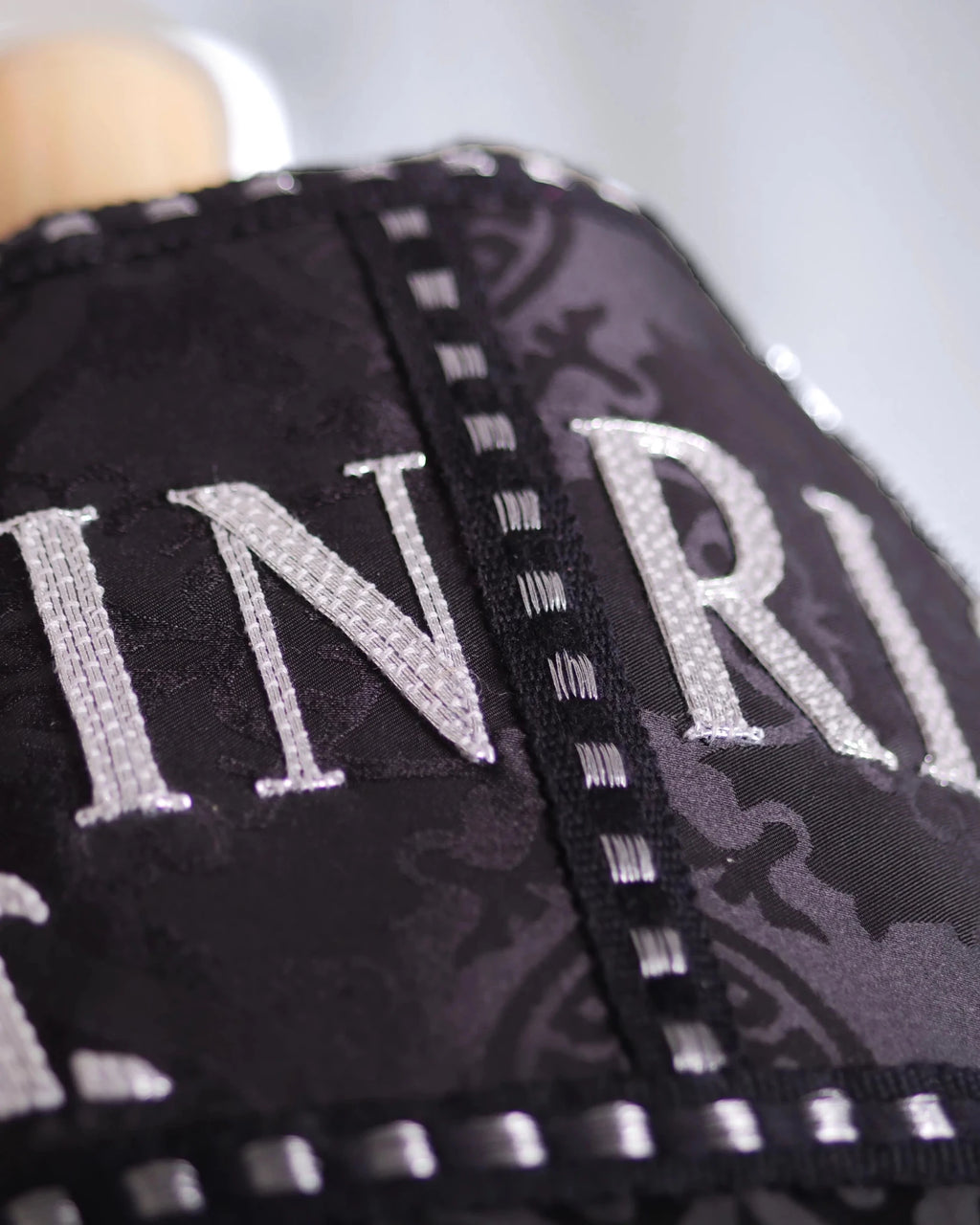 Westminster Cope in Sarum Red 'Gothic' with Hand - embroidered Symbols of the Passion - Watts & Co.