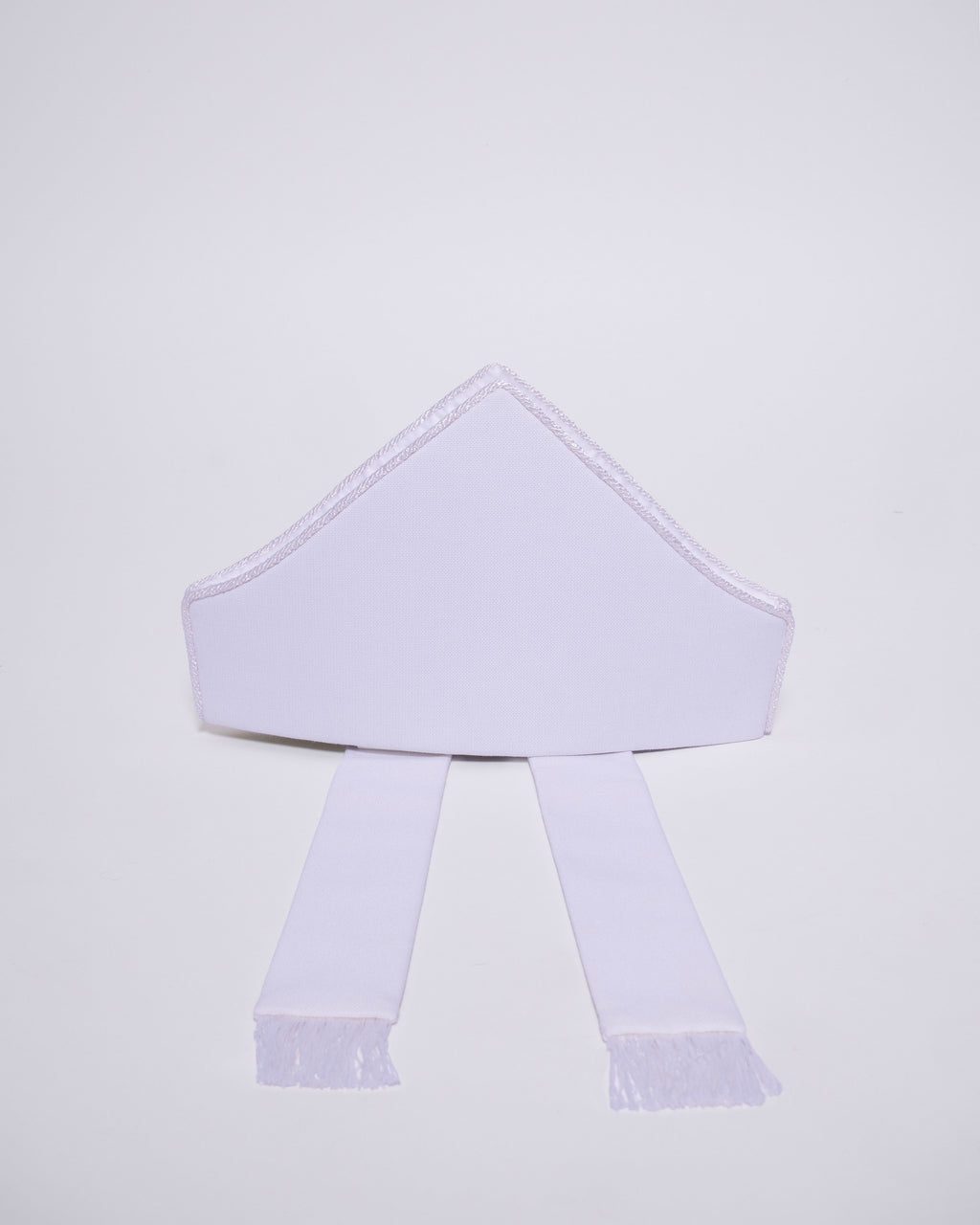Old English Mitre in White