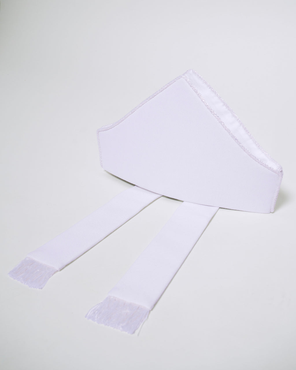 Old English Mitre in White