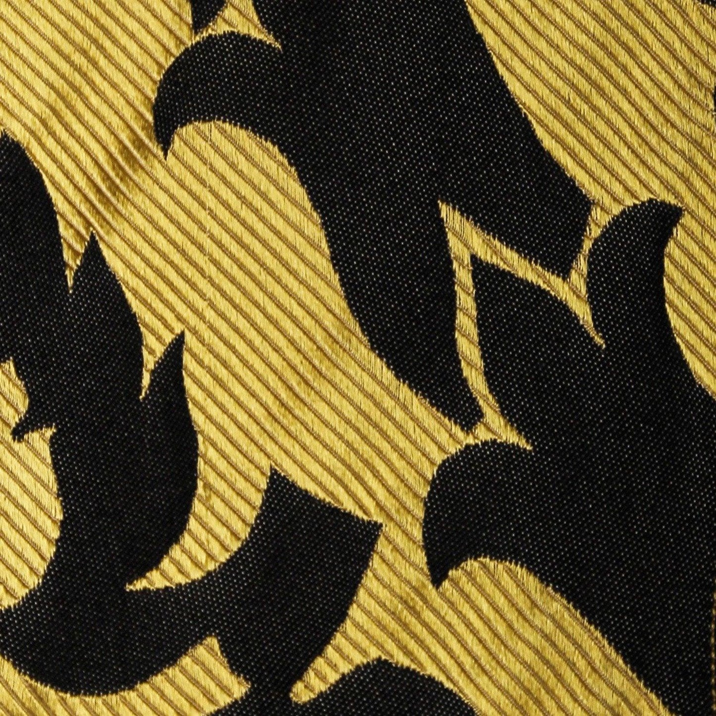 Van der Weyden Silk Brocade - Black