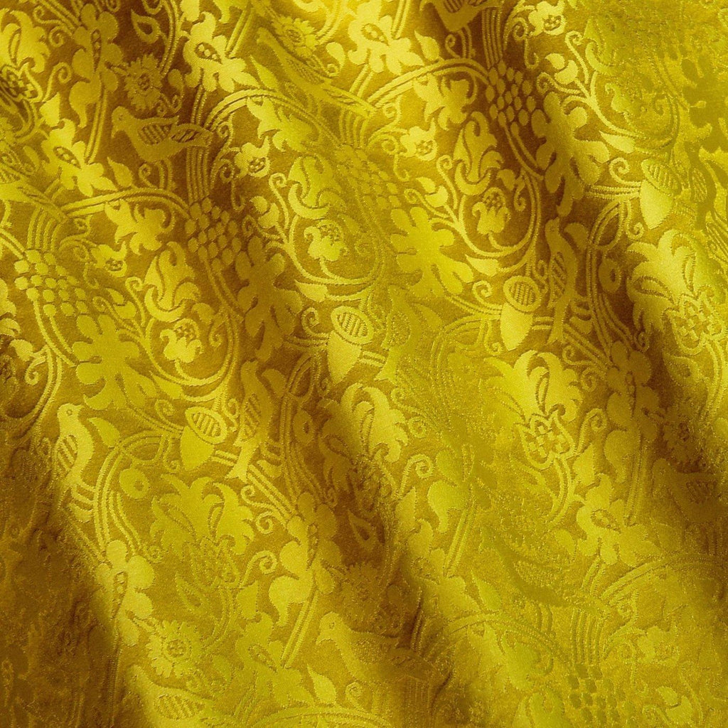 Abbey Cope in Oyster Bellini with Imperial Yellow Hilliard Orphreys - Watts & Co. (international)