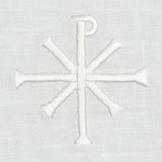 Altar Cloth - with 5x Chi Rho Cross Embroideries - Watts & Co.
