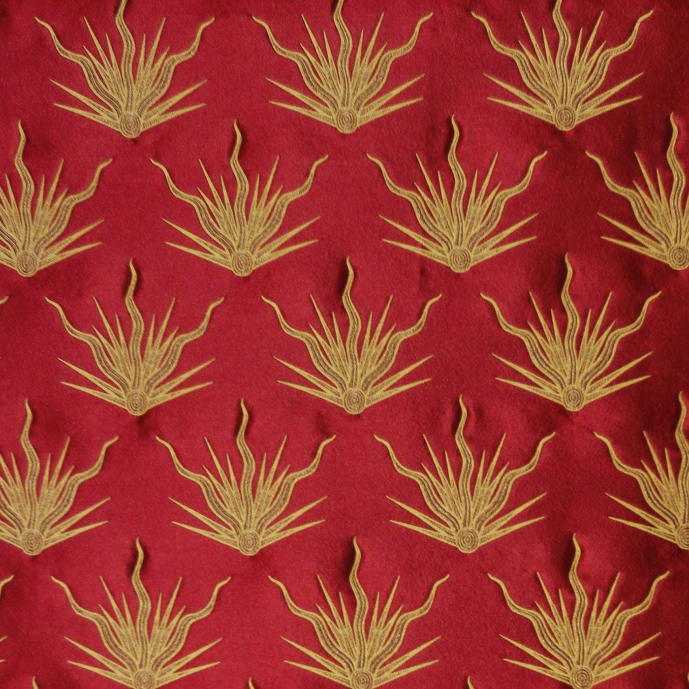 Altar Frontal in Red Pentecost Brocade with Blue/Black Gothic Superfrontal - Watts & Co. (international)