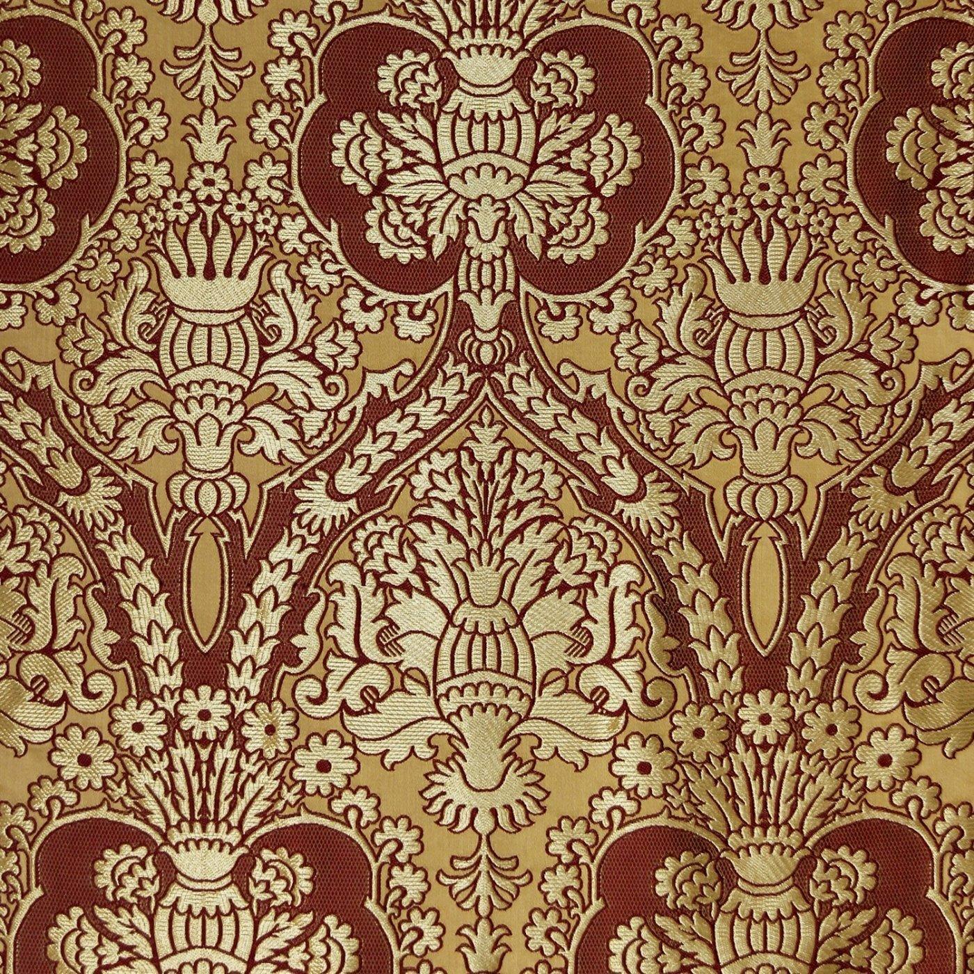 Altar Frontal in Red St Nicolas with Garnet Crevelli Superfrontal - Watts & Co. (international)