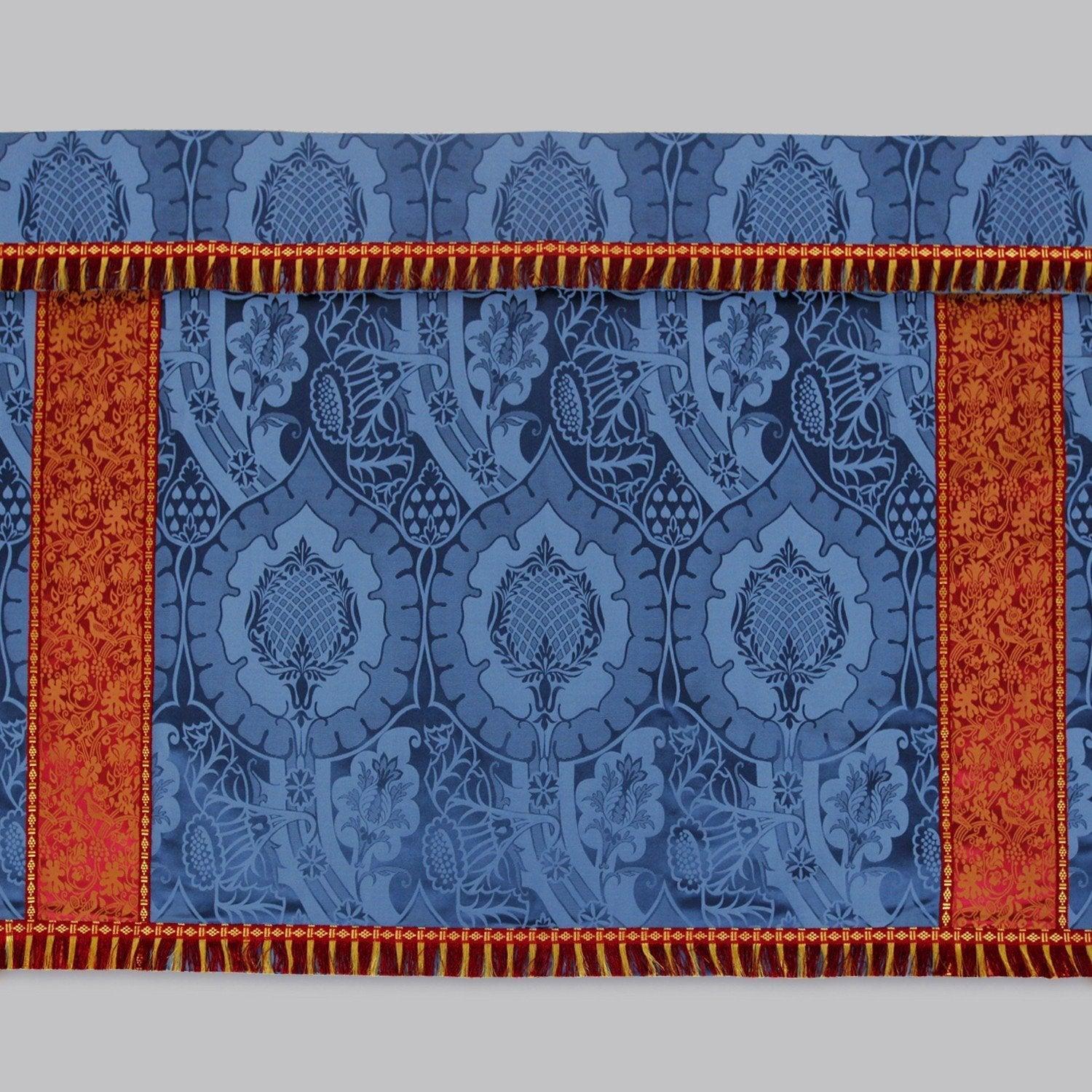 Altar Frontal & Superfrontal in Blue Comper Van der Weyden - Watts & Co. (international)