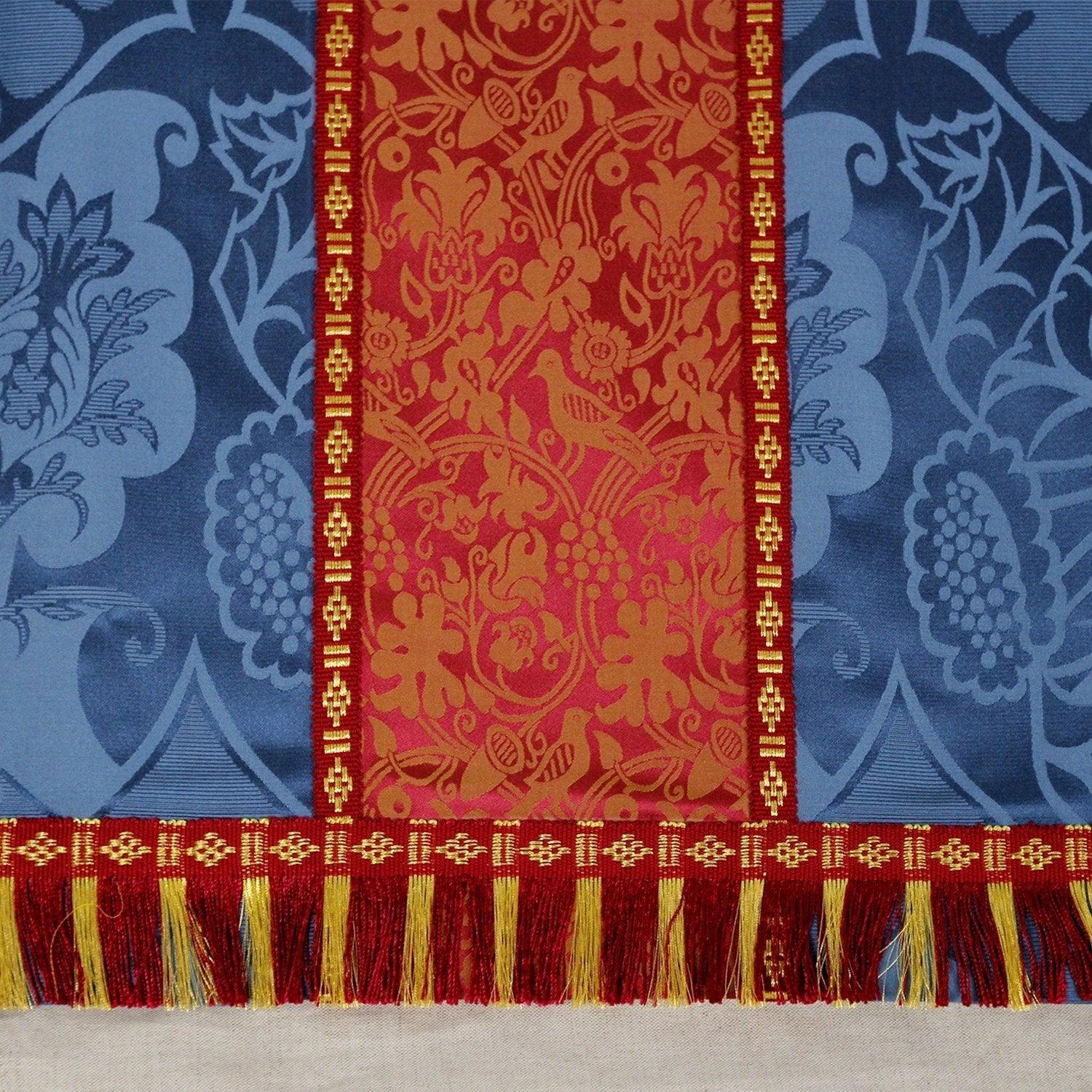 Altar Frontal & Superfrontal in Blue Comper Van der Weyden - Watts & Co. (international)