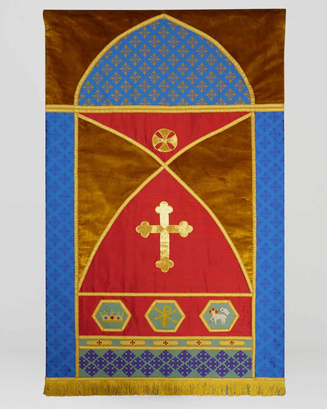 Banner with Canterbury Cross - Watts & Co. (International)