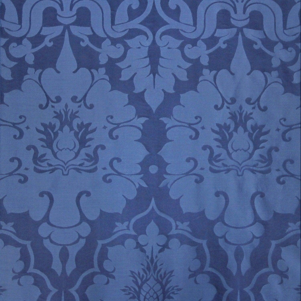 Bellini Silk Damask - Blue - Watts & Co. (international)