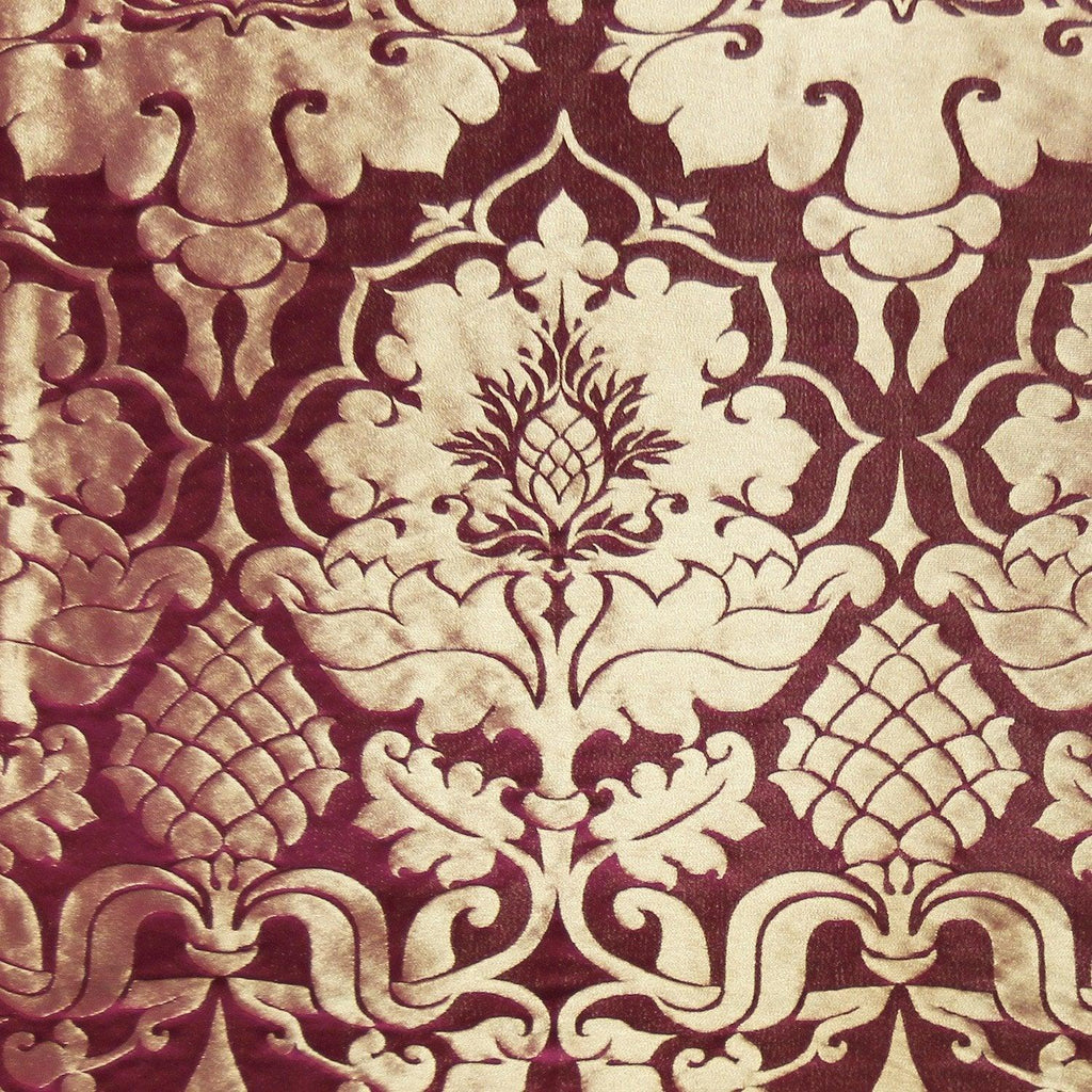 Bellini Silk Damask - Comper Purple & Gilt - Watts & Co. (international)