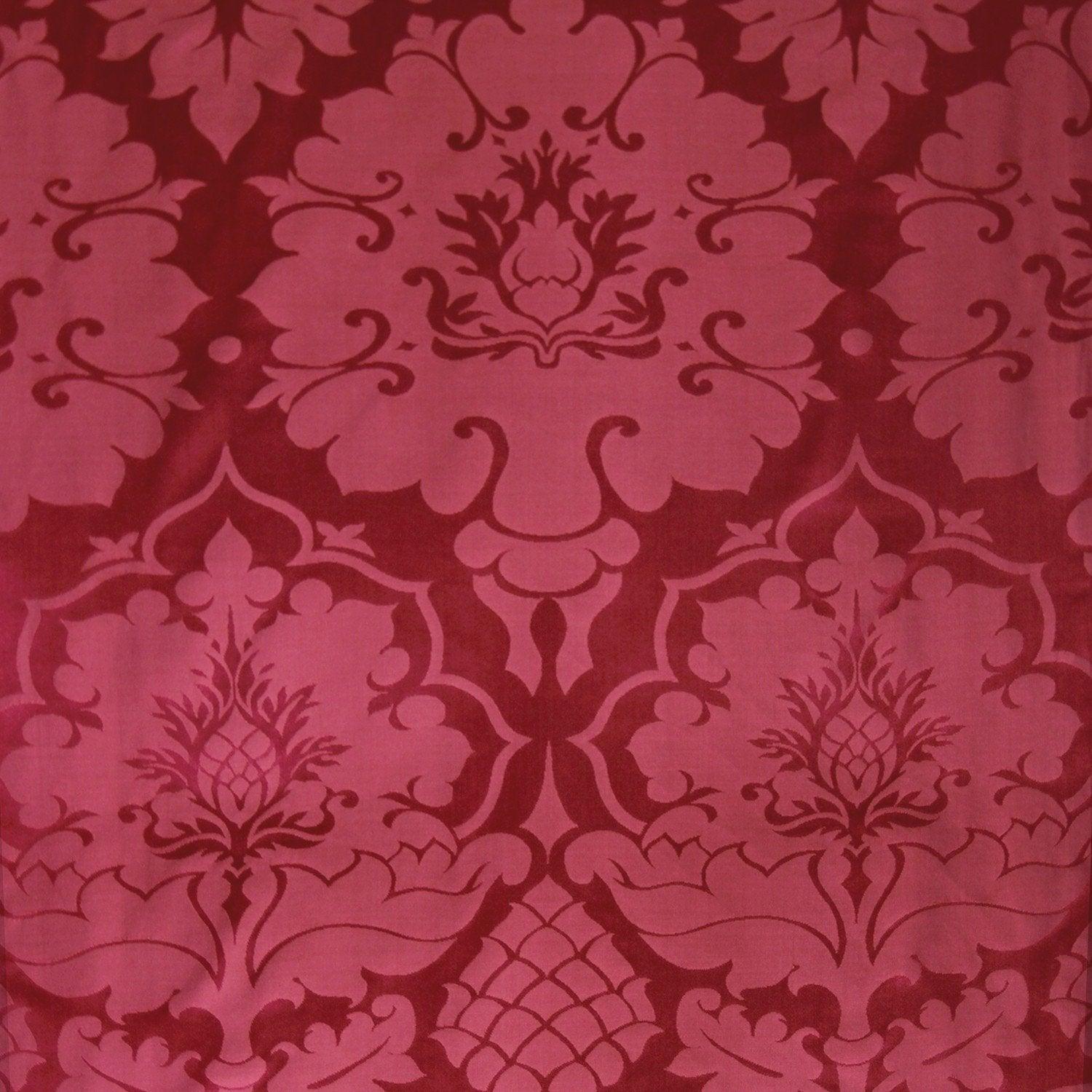 Bellini Silk Damask - Comper Rose - Watts & Co. (international)