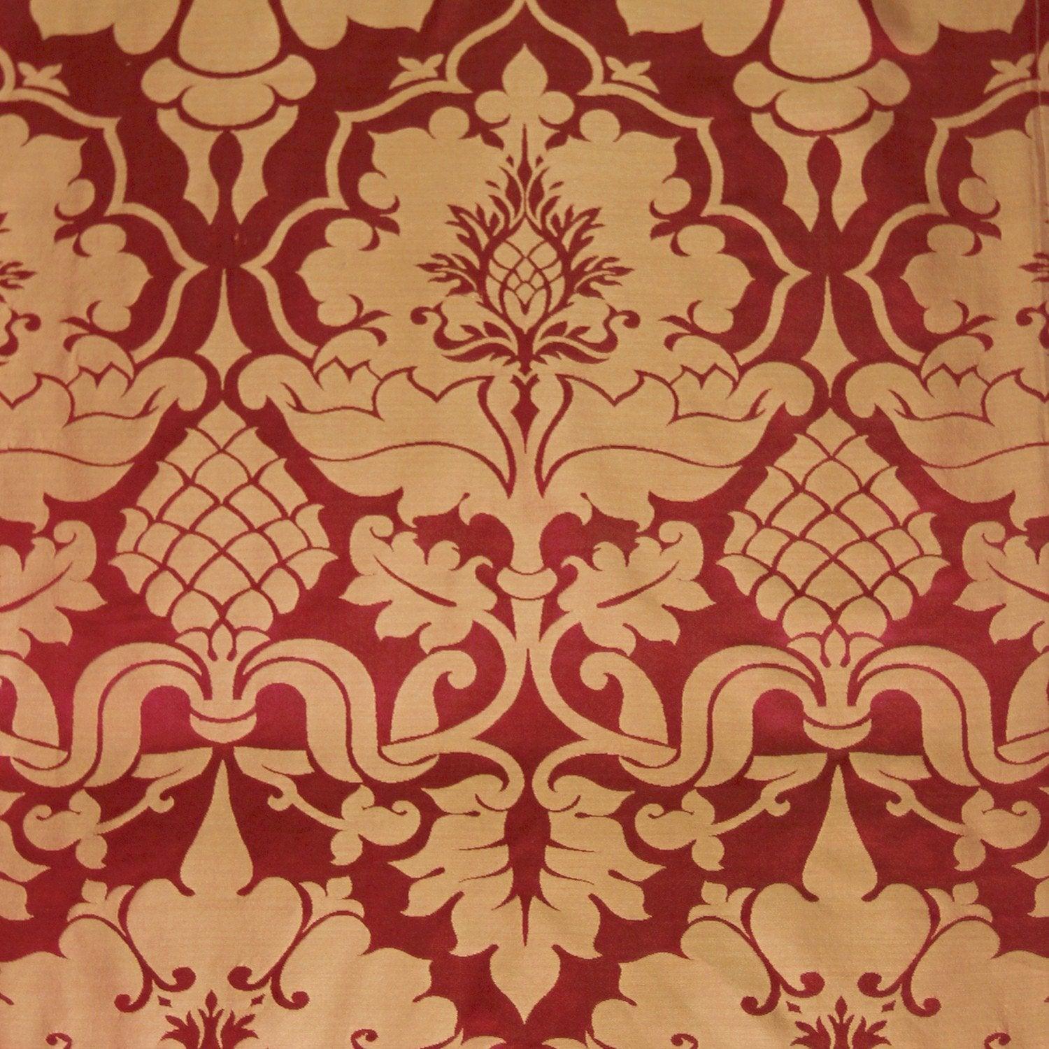 Bellini Silk Damask - Comper Rose & Gold - Watts & Co. (international)