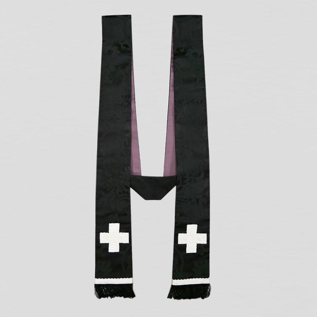 Black Requiem Stole - Watts & Co.