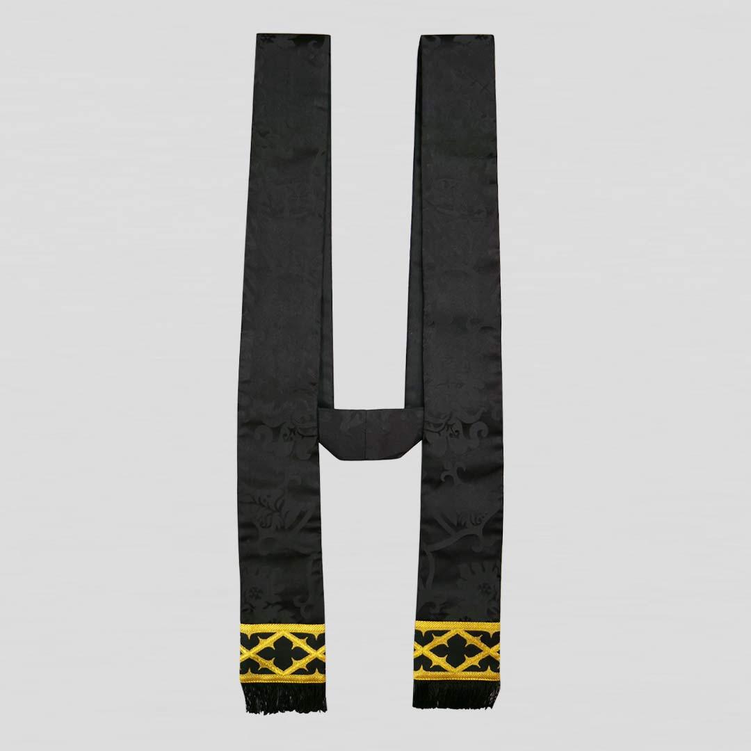 Black Requiem Stole - Watts & Co.