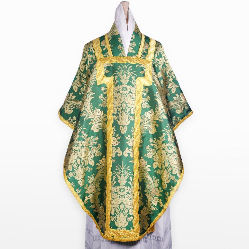 Borromean Chasuble in Green Goya - Watts & Co. (international)