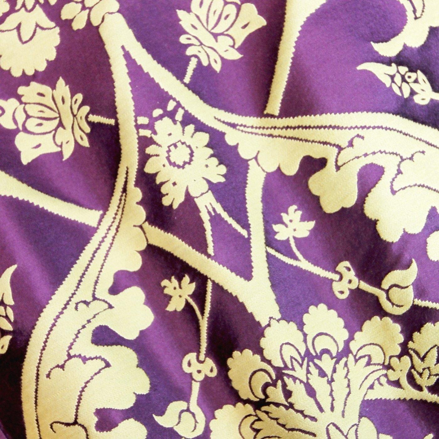 Cathedral Cope in Purple Gainford with Purple Velvet Orphreys - Watts & Co. (international)