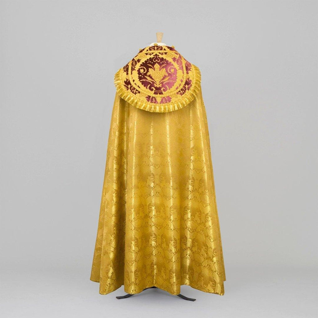 Cathedral Cope in Stag, Cloth of Gold - Watts & Co.