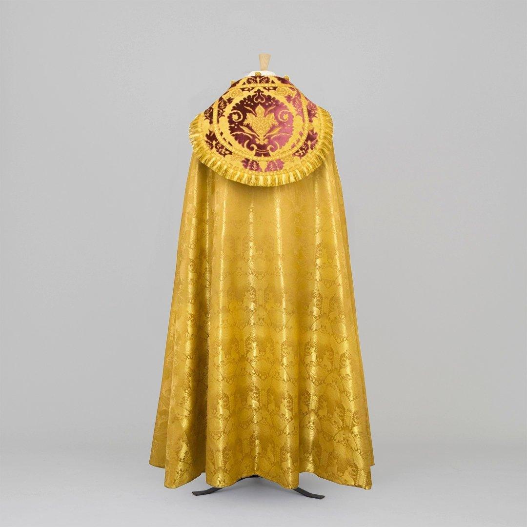 Cathedral Cope in Stag, Cloth of Gold - Watts & Co.