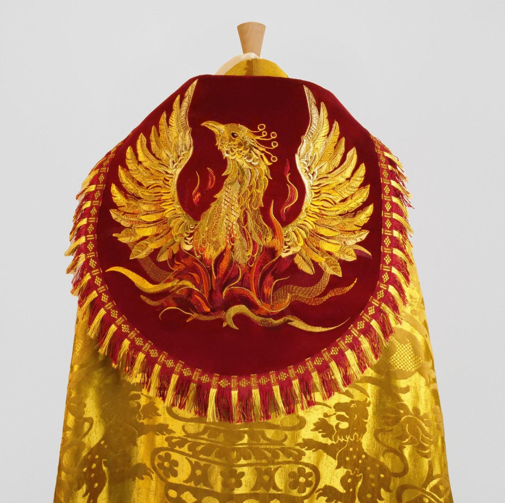 Cathedral style Cope & Stole in Cannaregio Venetian Gold - Watts & Co.