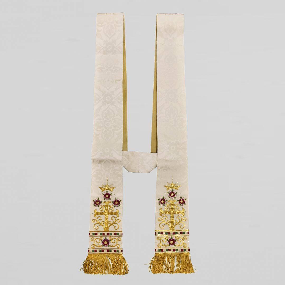 Chelmsford Hand-Embroidered Stole - Watts & Co.