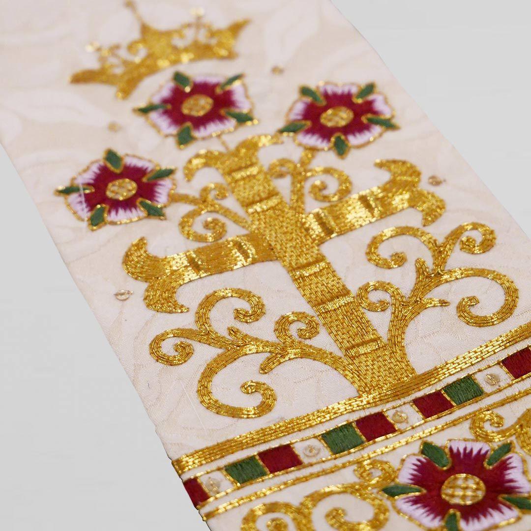 Chelmsford Hand-Embroidered Stole - Watts & Co.