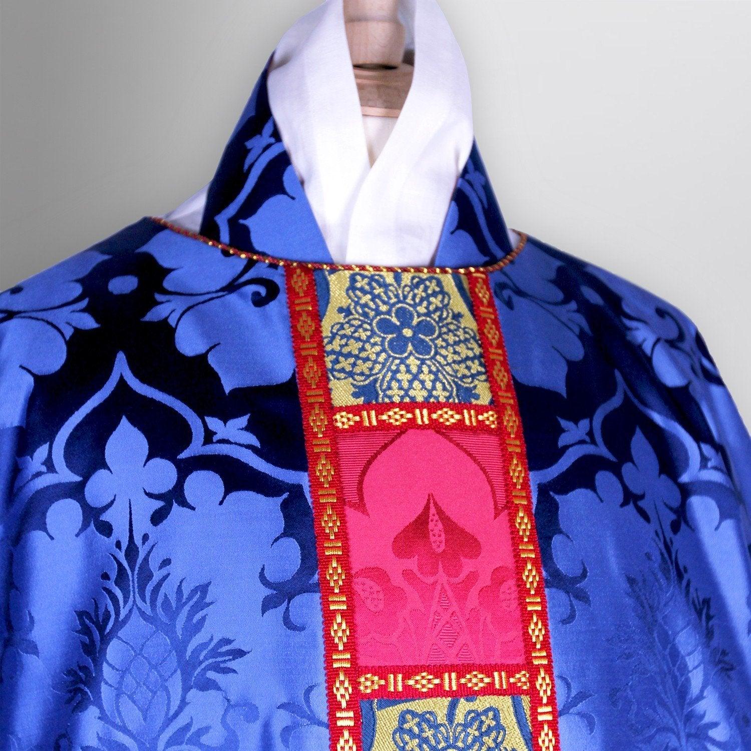 Classic Chasuble in Blue Bellini - Watts & Co. (international)
