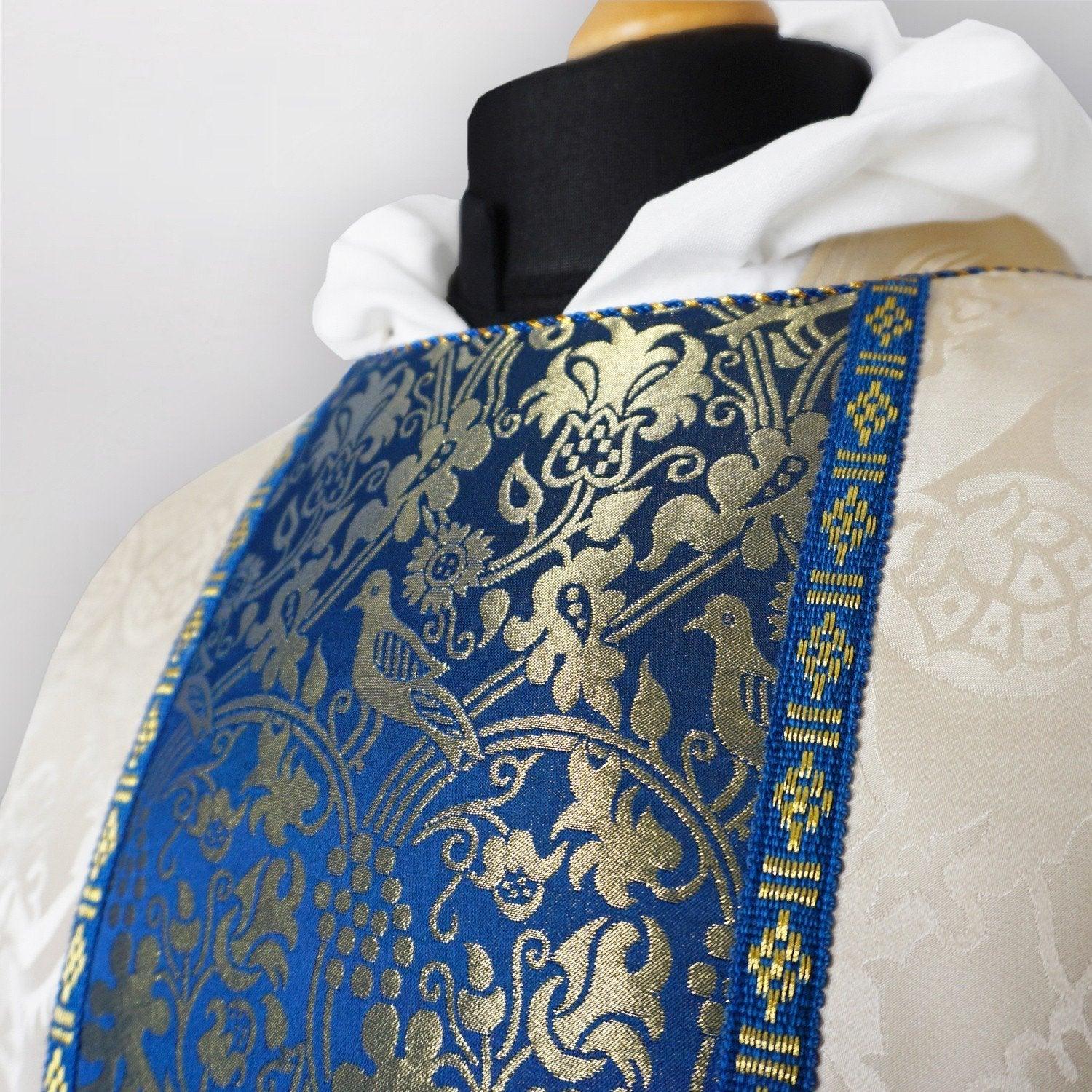Classic Chasuble in Cream Comper Cathedral - Watts & Co. (international)