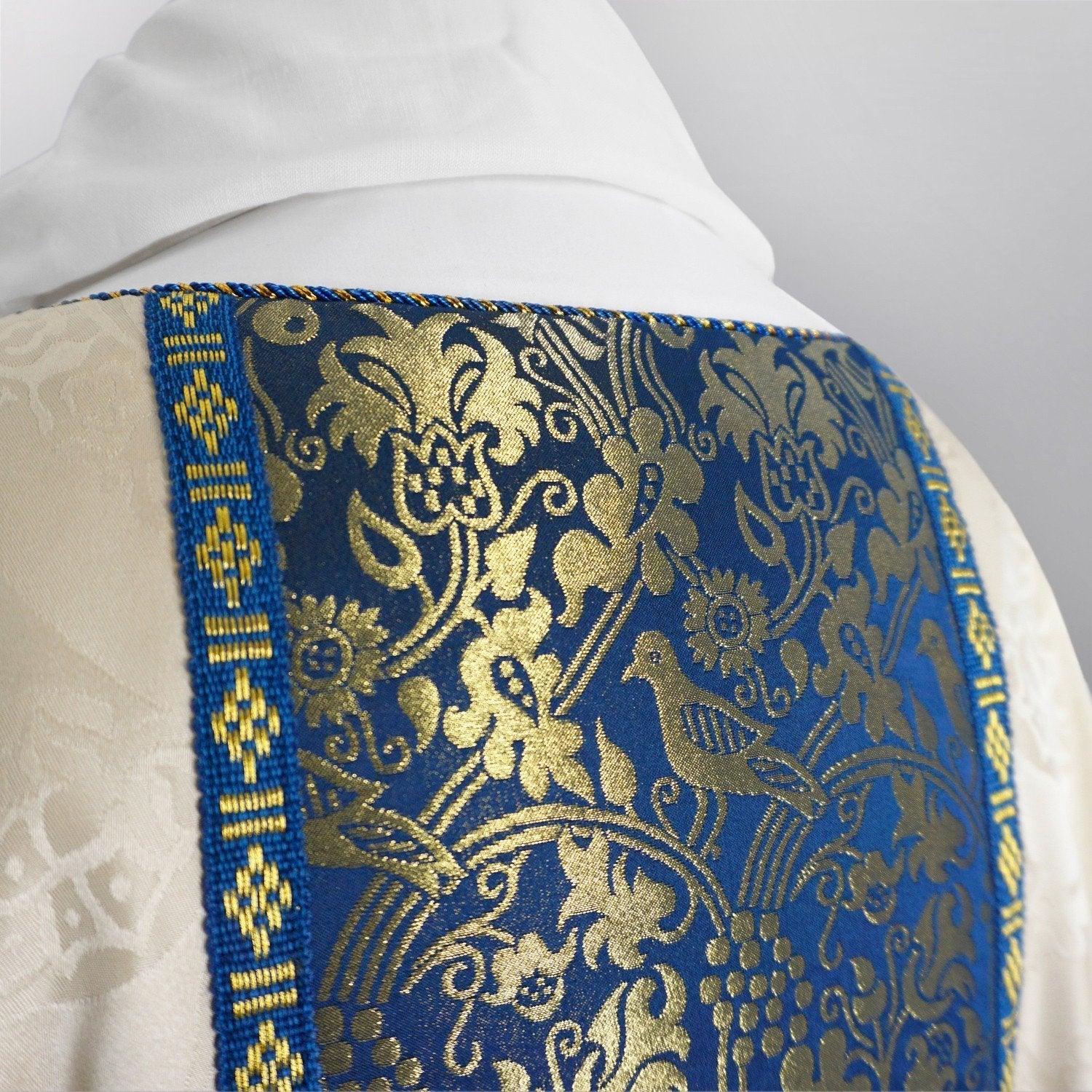 Classic Chasuble in Cream Comper Cathedral - Watts & Co. (international)