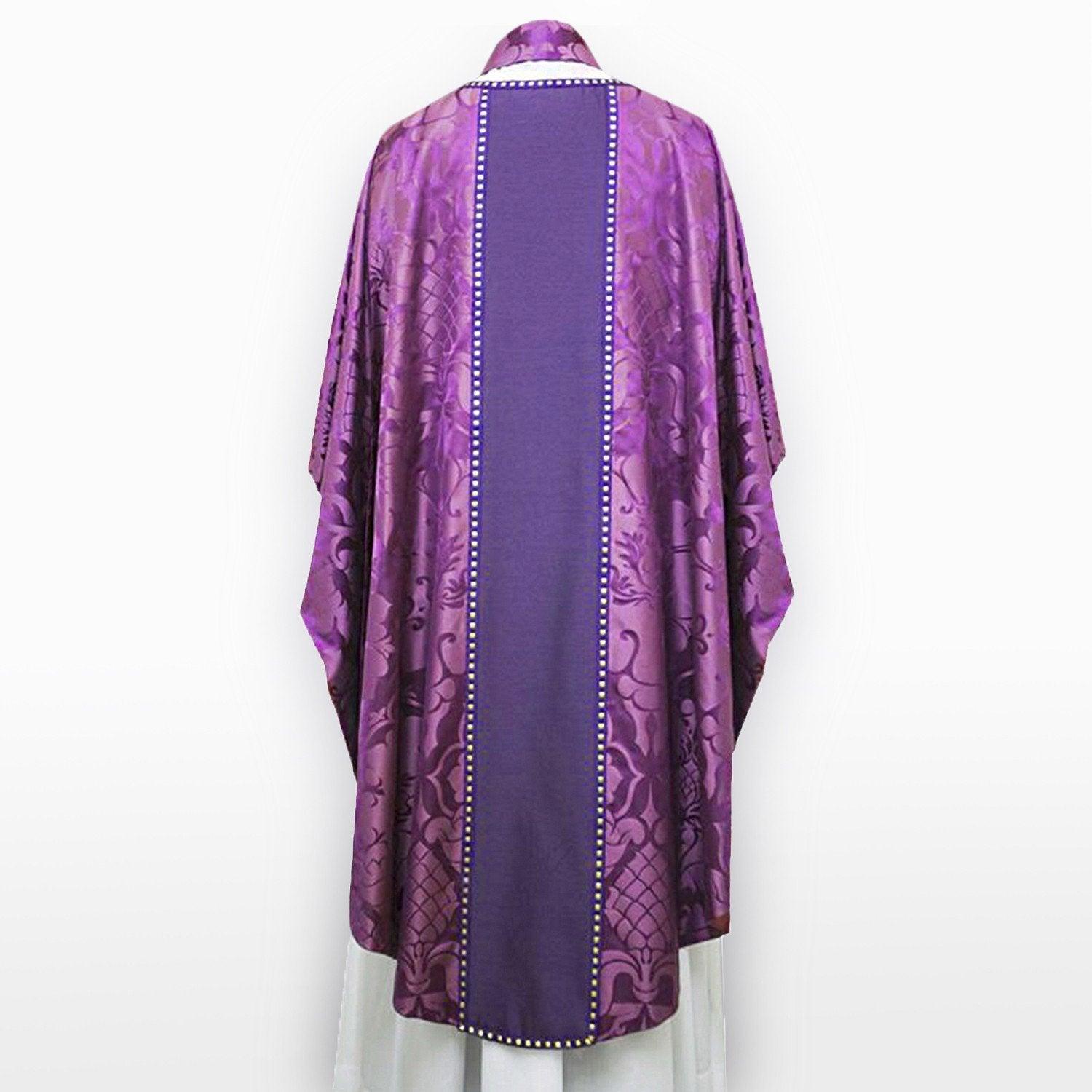 Classic Chasuble in Purple Bellini - Watts & Co. (international)