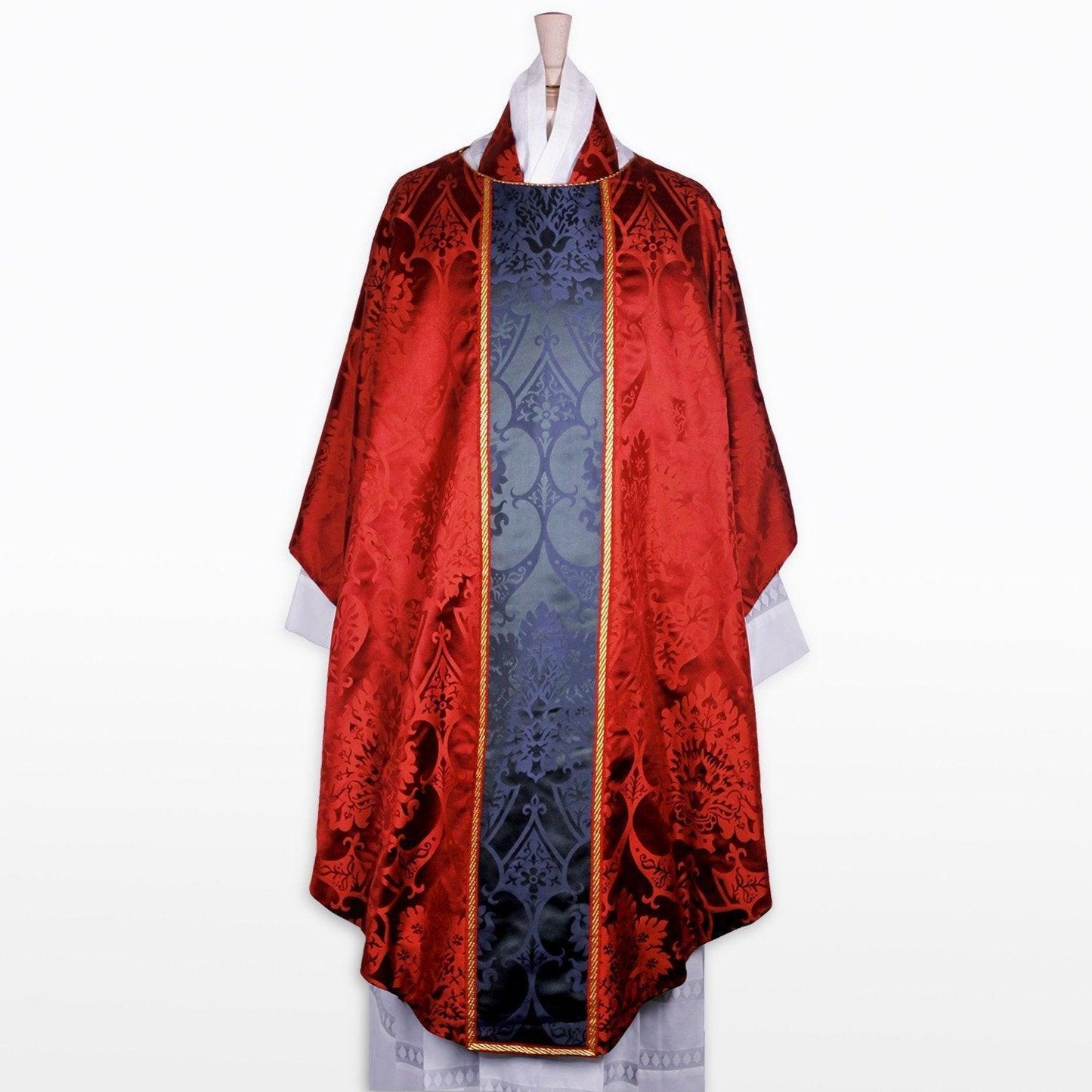 Classic Chasuble in Sarum Red Gothic - Watts & Co. (international)