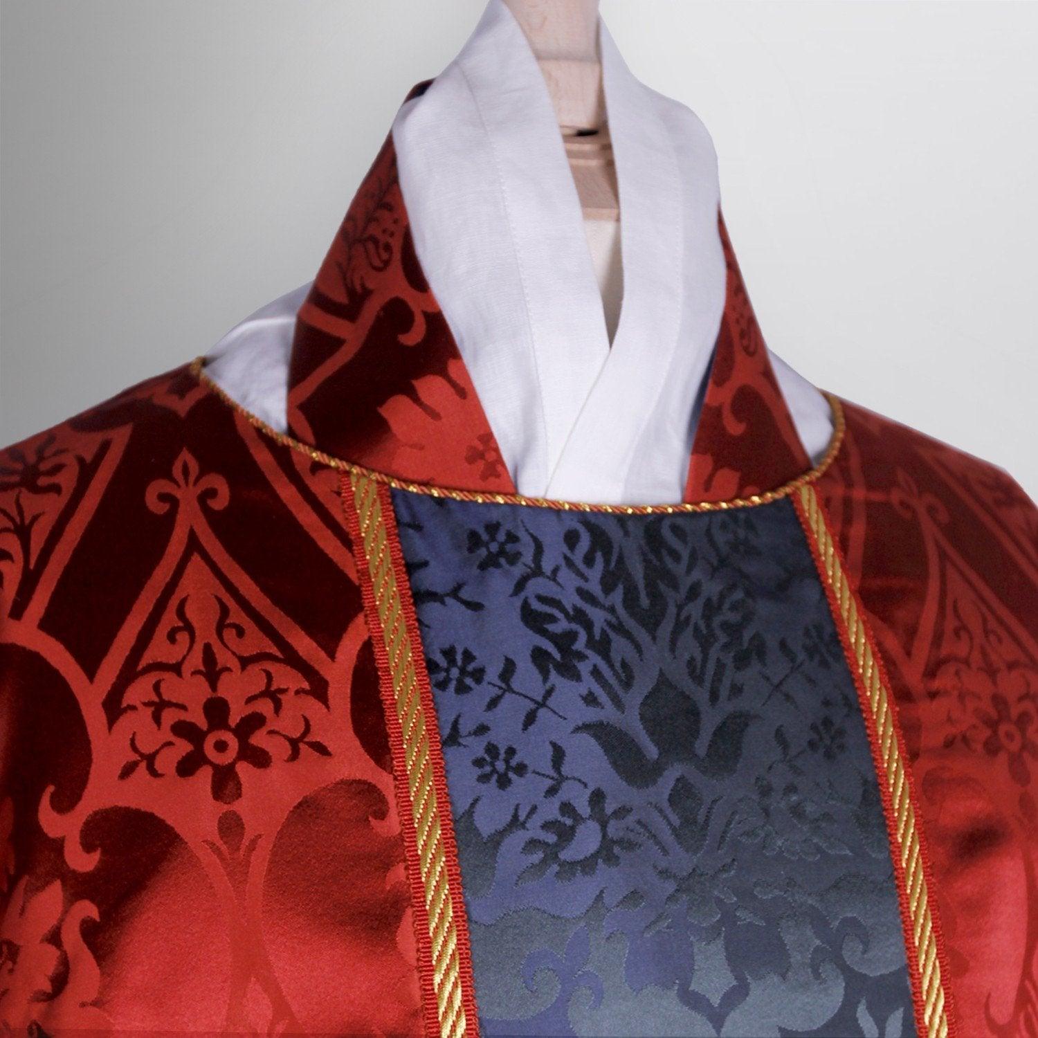 Classic Chasuble in Sarum Red Gothic - Watts & Co. (international)
