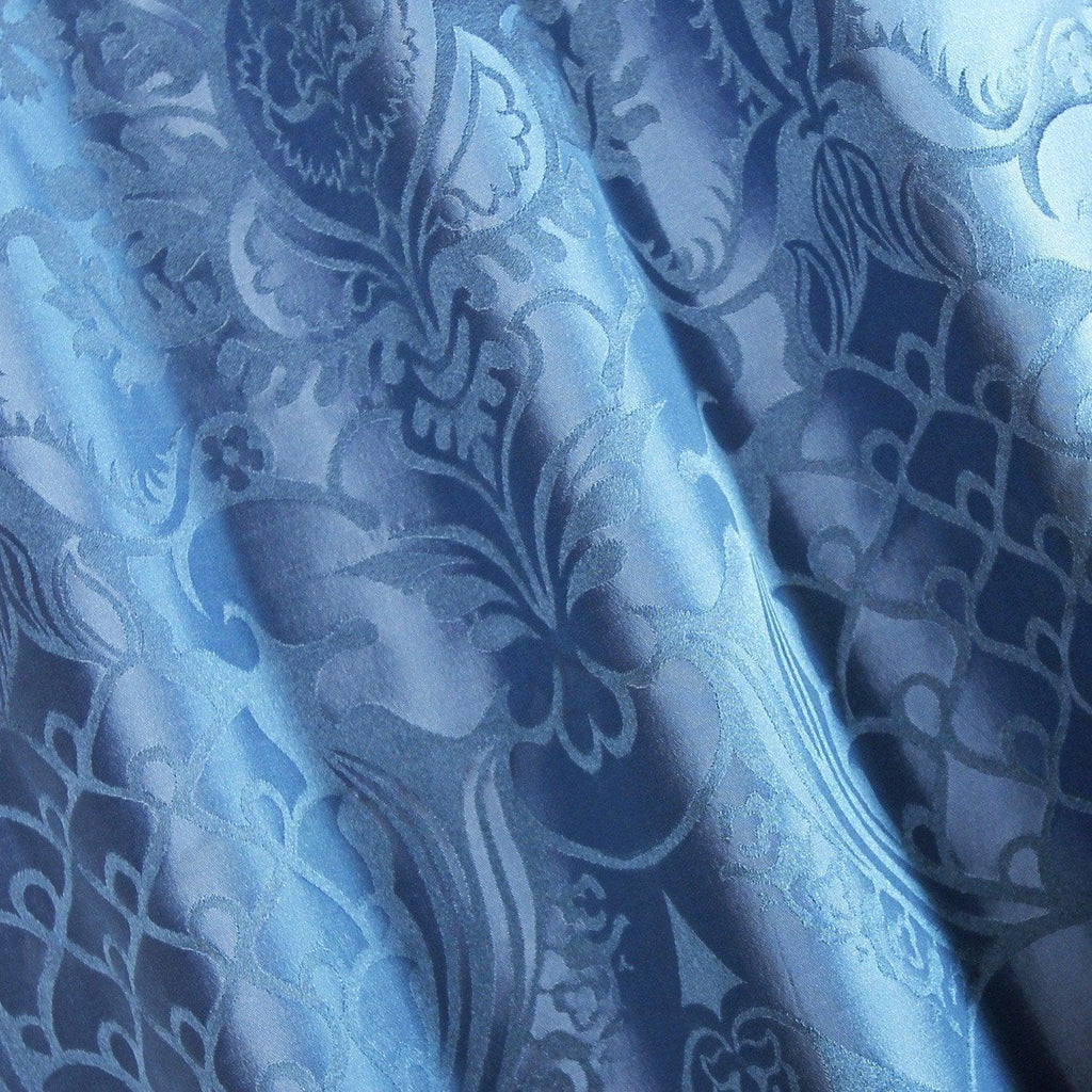 Comper Cathedral Silk Damask - Blue - Watts & Co. (international)
